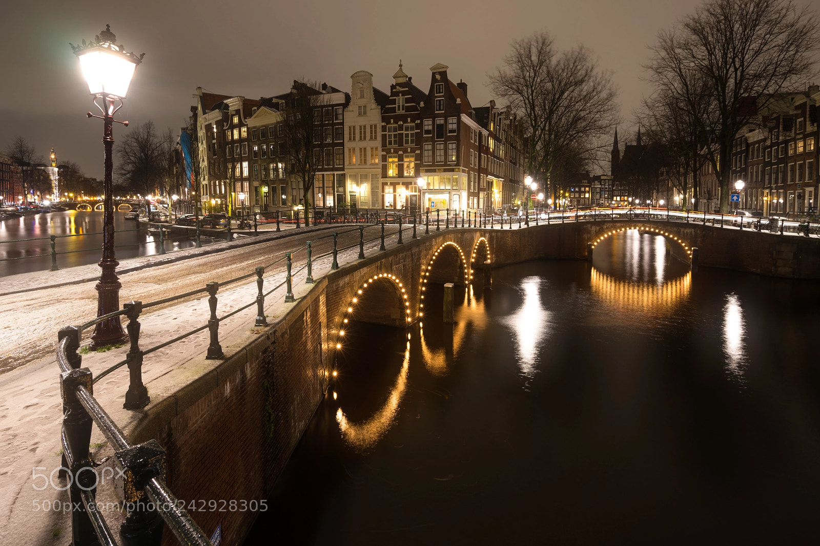 Sony a7 II sample photo. Snowy amsterdam photography