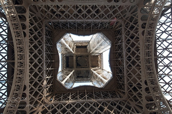 Nikon D300 sample photo. Eiffel tower photography