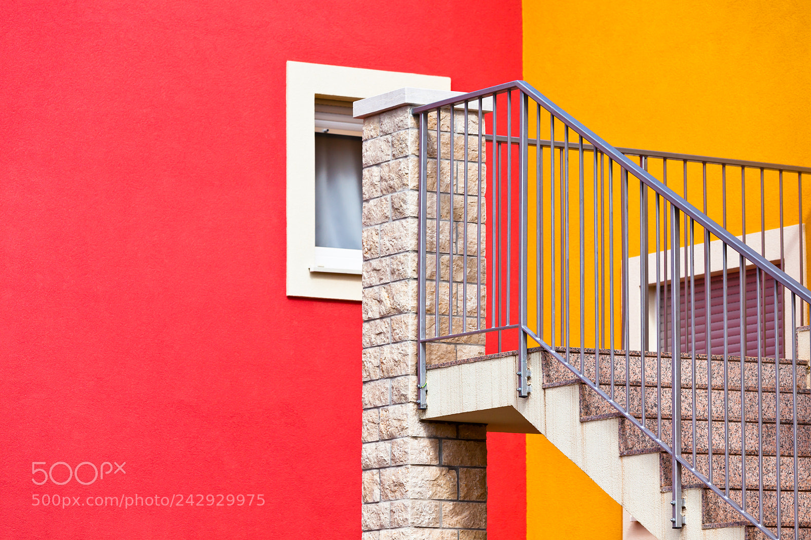 Canon EOS 5D Mark II sample photo. Geometrical bright building walls photography
