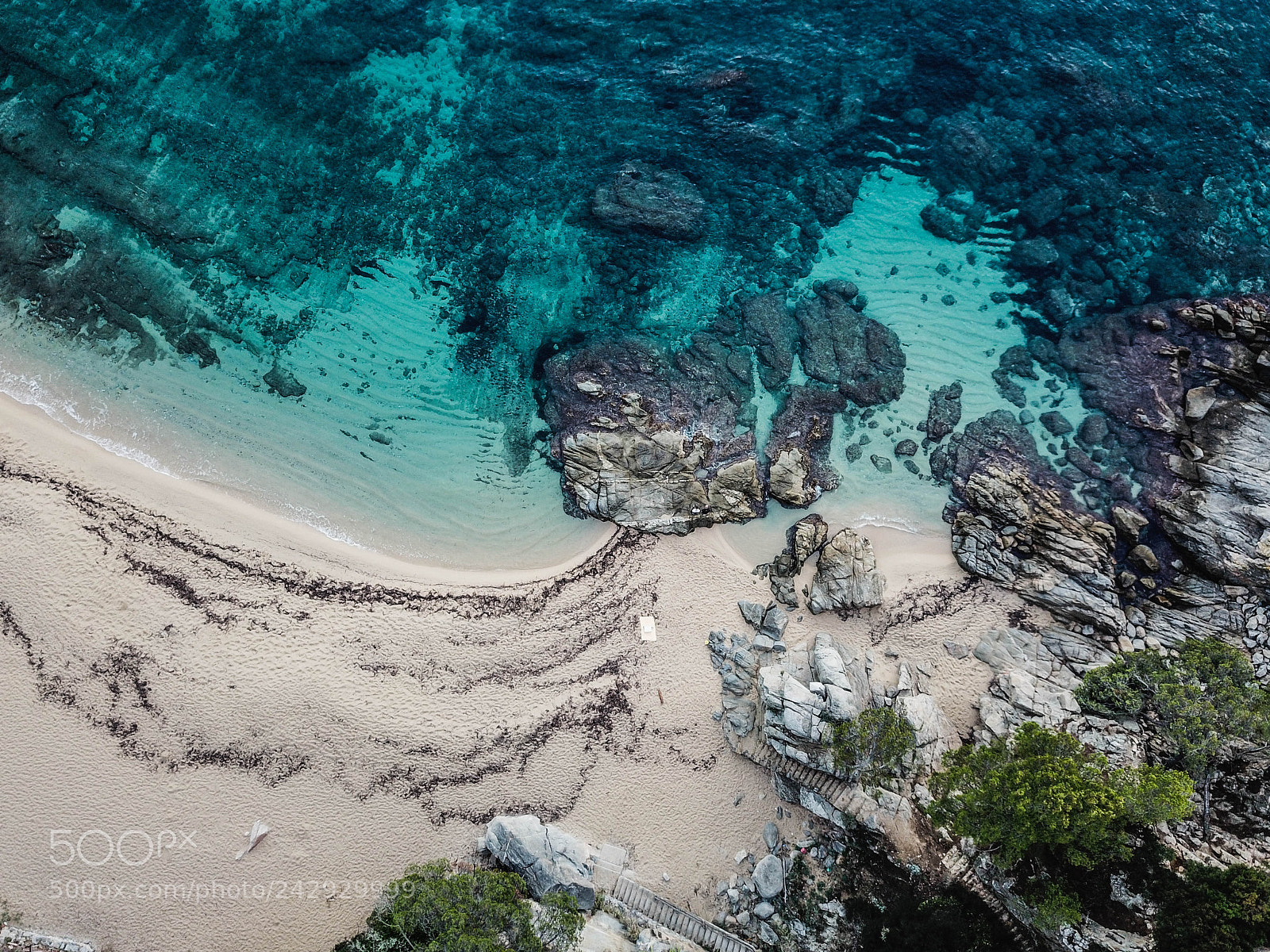 DJI FC220 sample photo. Blue photography