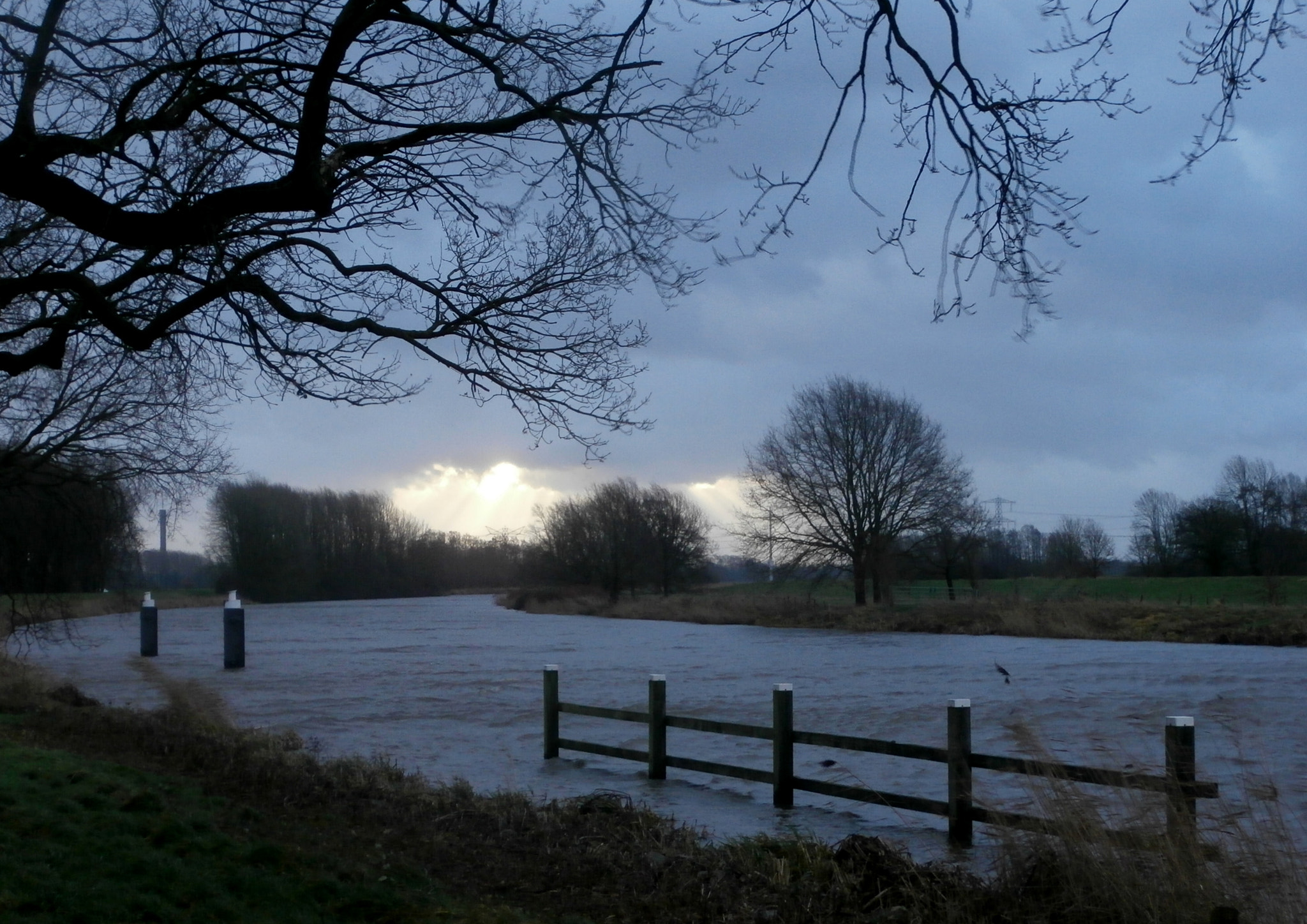 Olympus VR340,D750 sample photo. Stormy weather photography