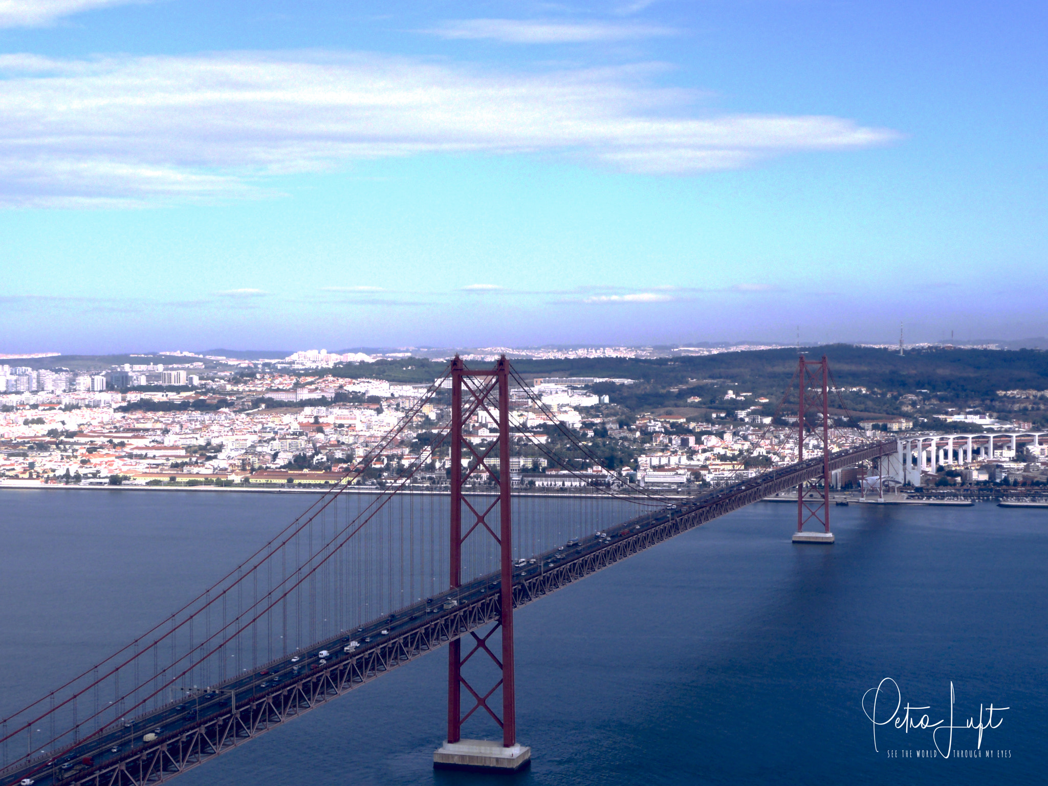 Panasonic DMC-TZ3 sample photo. Portugal bridge photography