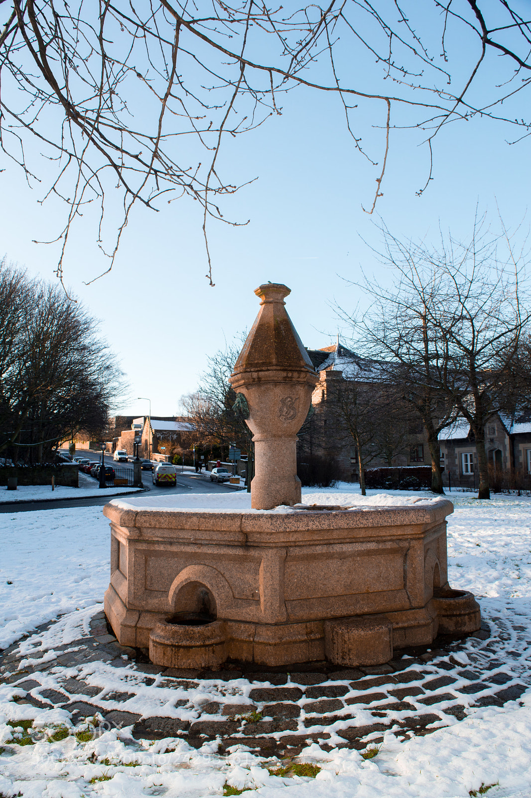 Nikon D5500 sample photo. Fountain - edinburgh city photography