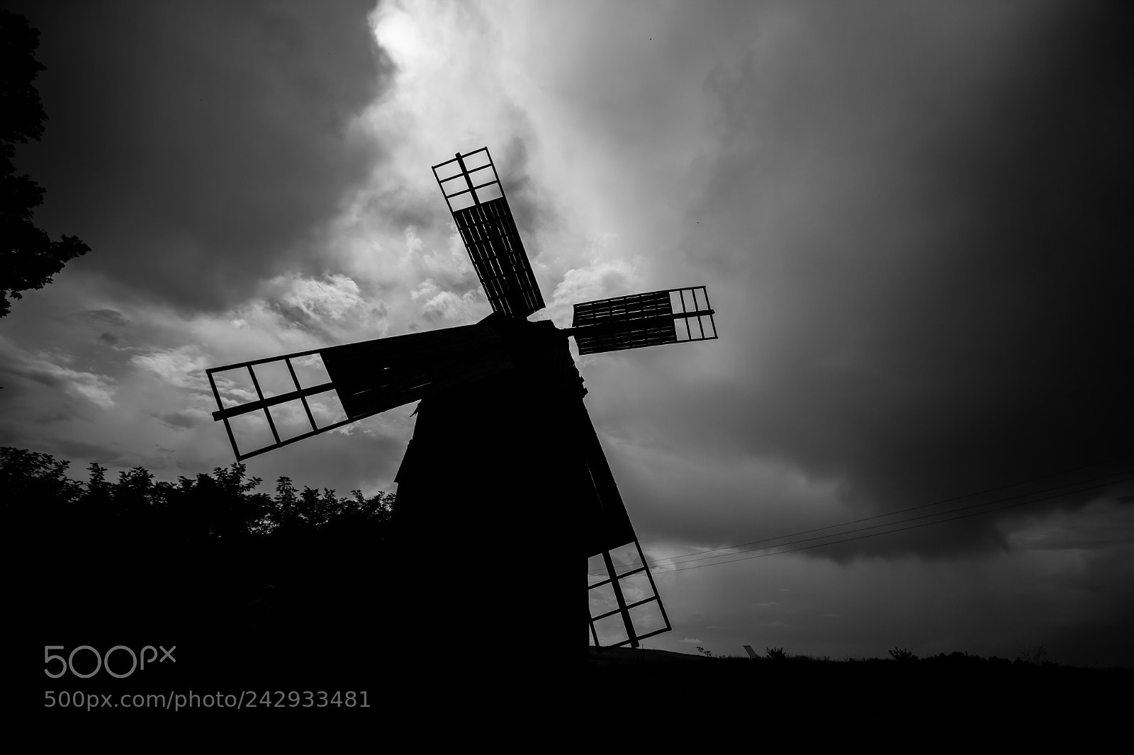 Canon EOS 100D (EOS Rebel SL1 / EOS Kiss X7) sample photo. Windmill photography