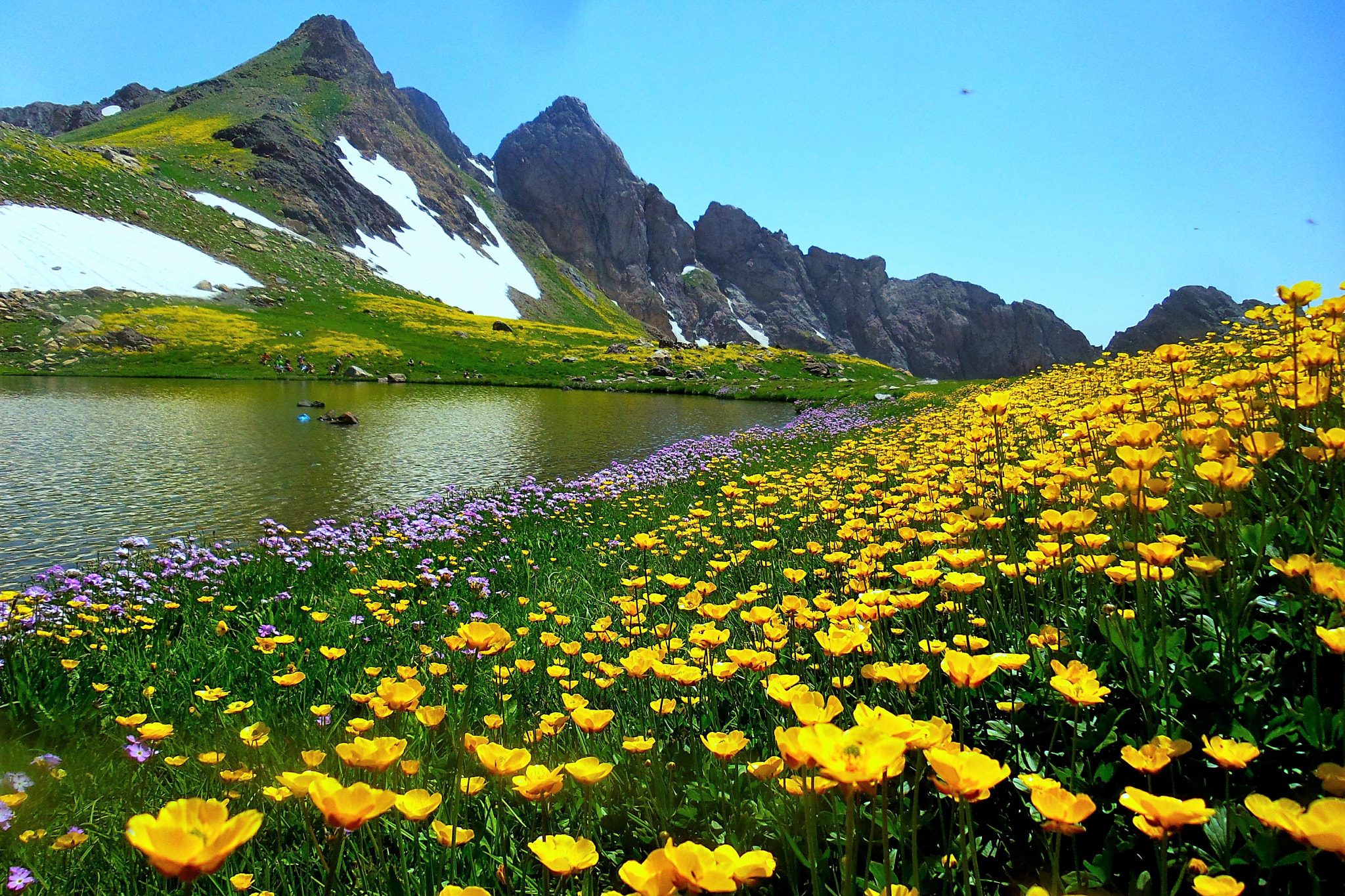 Samsung Galaxy S4 Zoom sample photo. Sat lake. hakkarİ photography