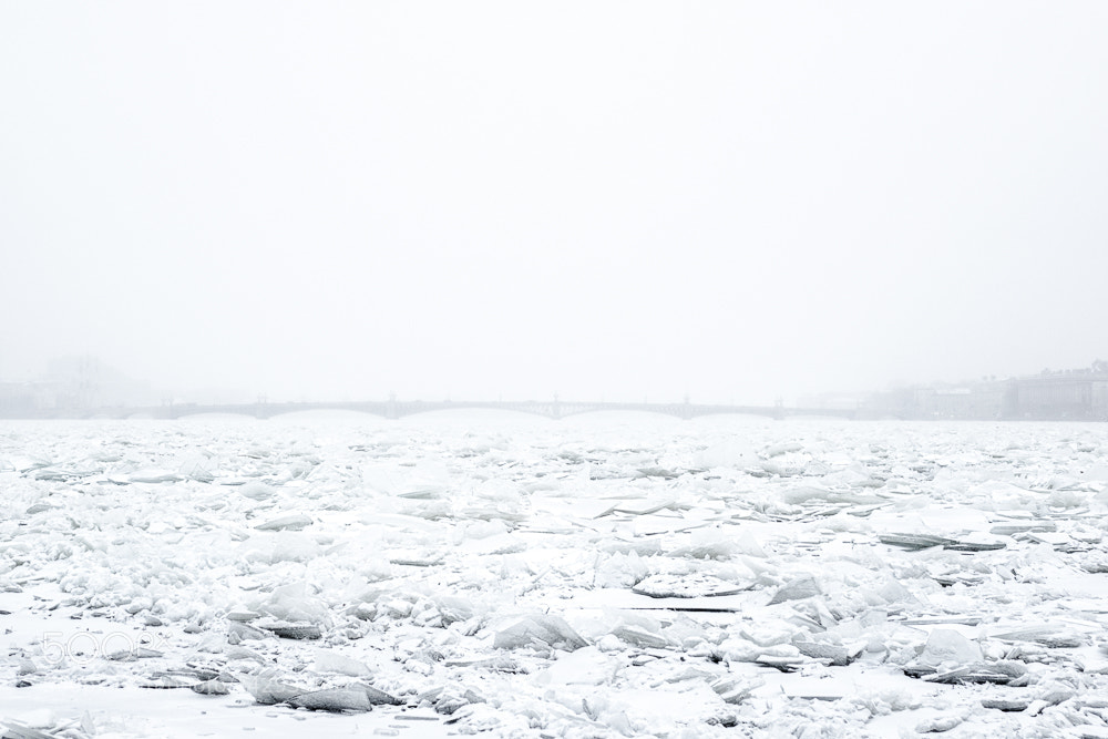 Olympus OM-D E-M1 sample photo. Ice fields photography