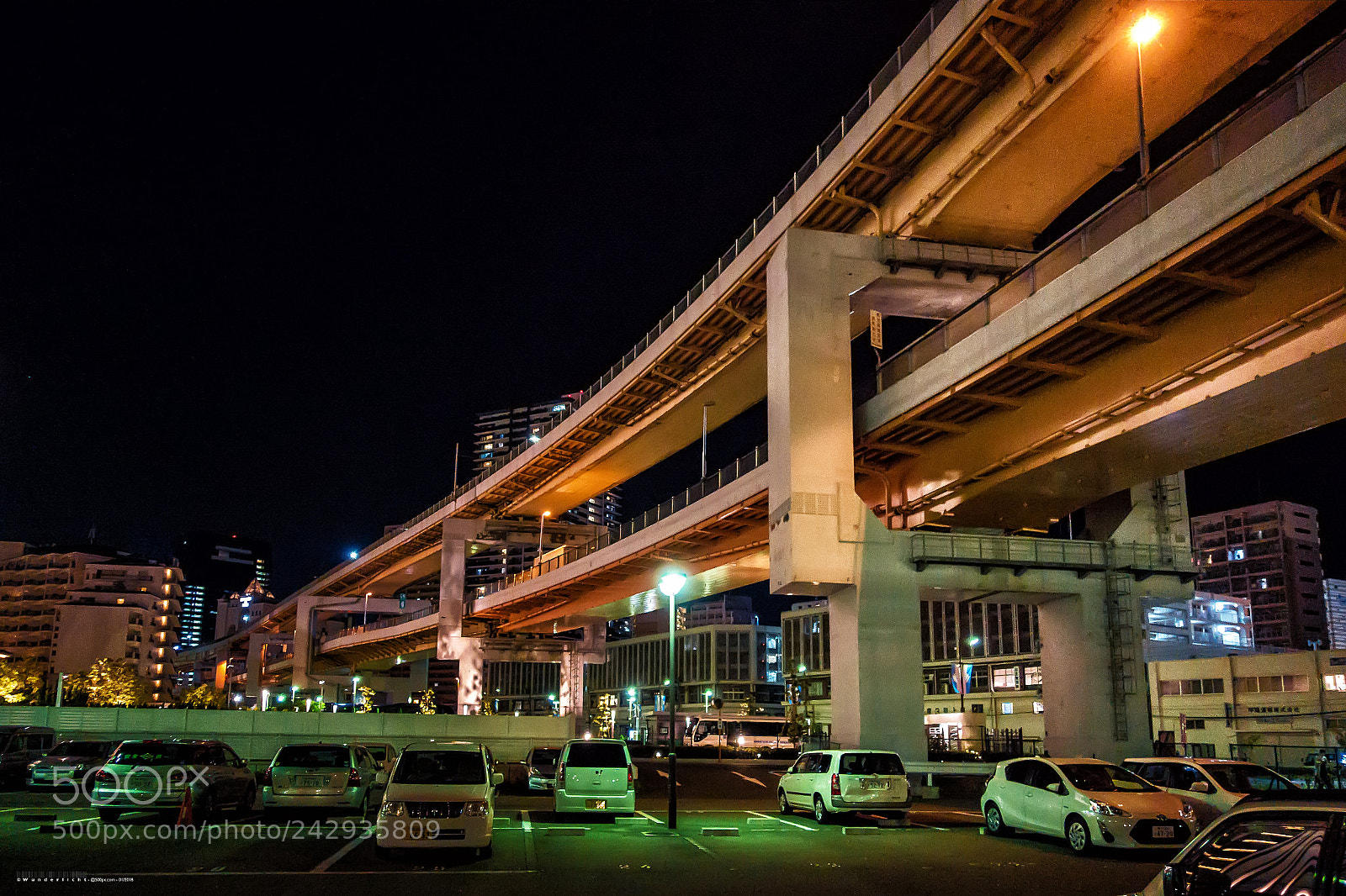 Sony Cyber-shot DSC-RX100 III sample photo. Double deck highway, kobe photography
