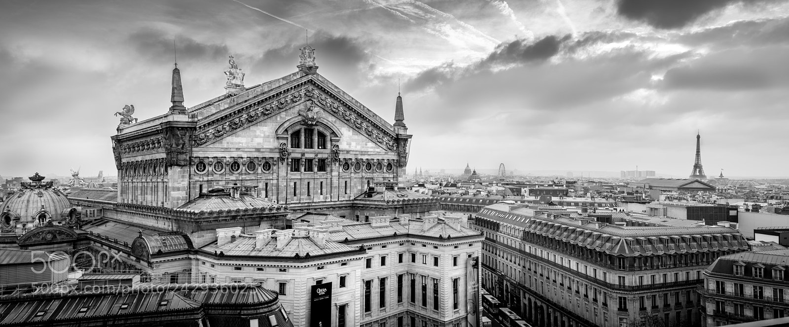 Nikon D500 sample photo. Paris opera garnier photography
