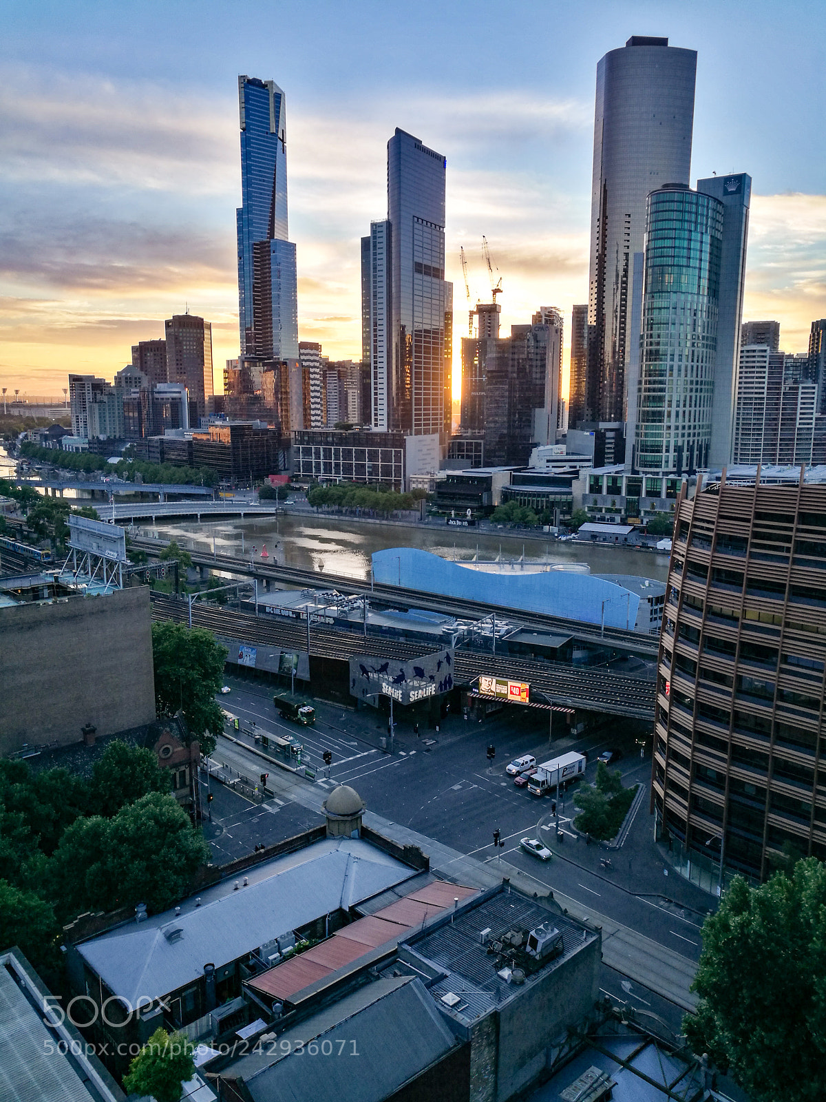 HUAWEI P9 sample photo. Melbourne city center photography