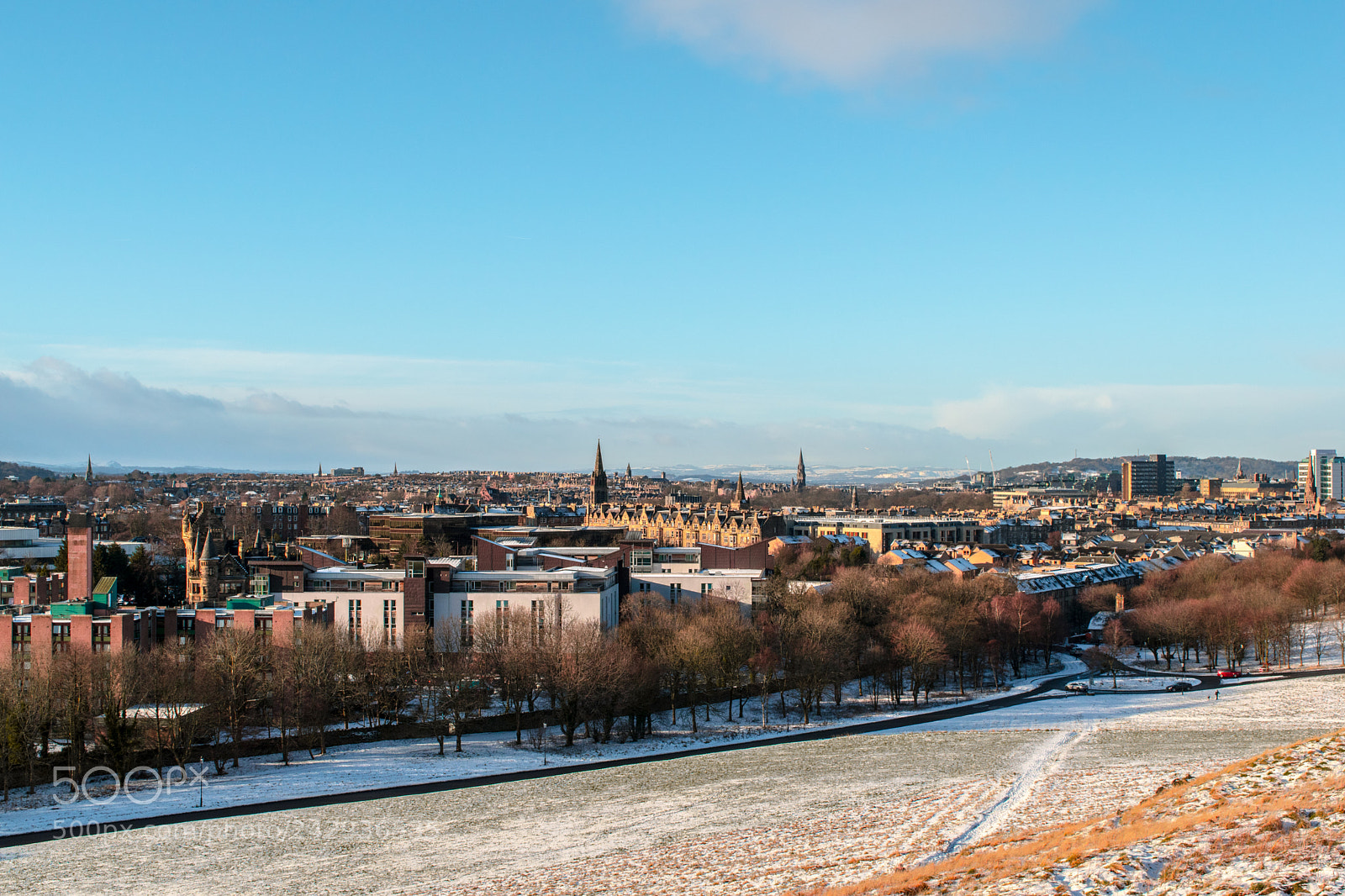 Nikon D5500 sample photo. View of edinburgh city photography