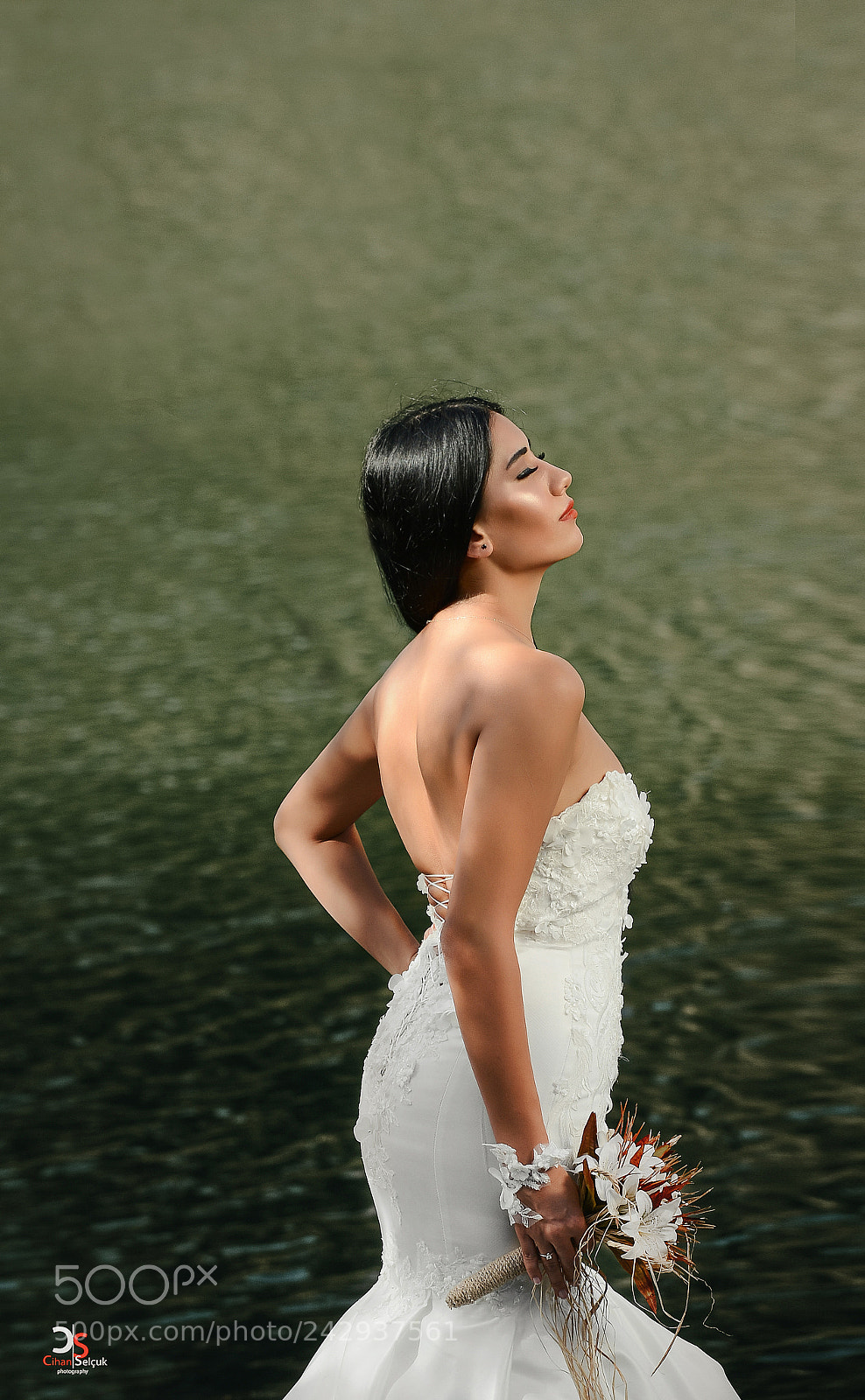 Nikon D4 sample photo. Bride photography