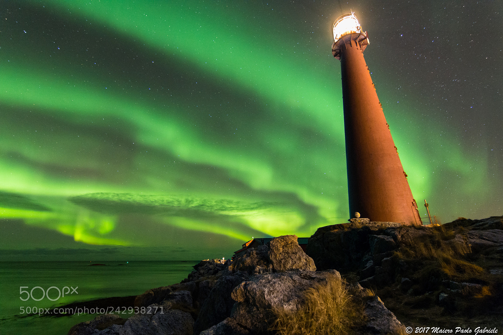 Nikon D7200 sample photo. Andenes lighthouse photography
