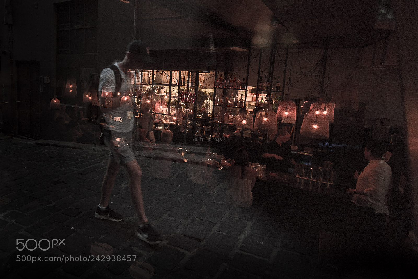 Nikon D810 sample photo. Walking through reflections photography