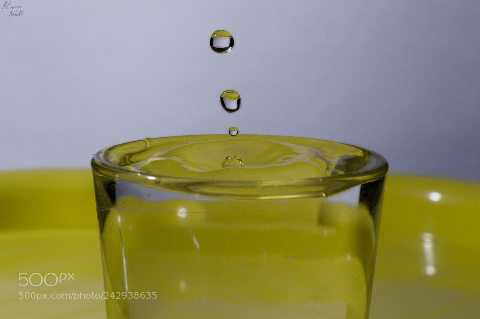 Nikon D3100 sample photo. Drops photography
