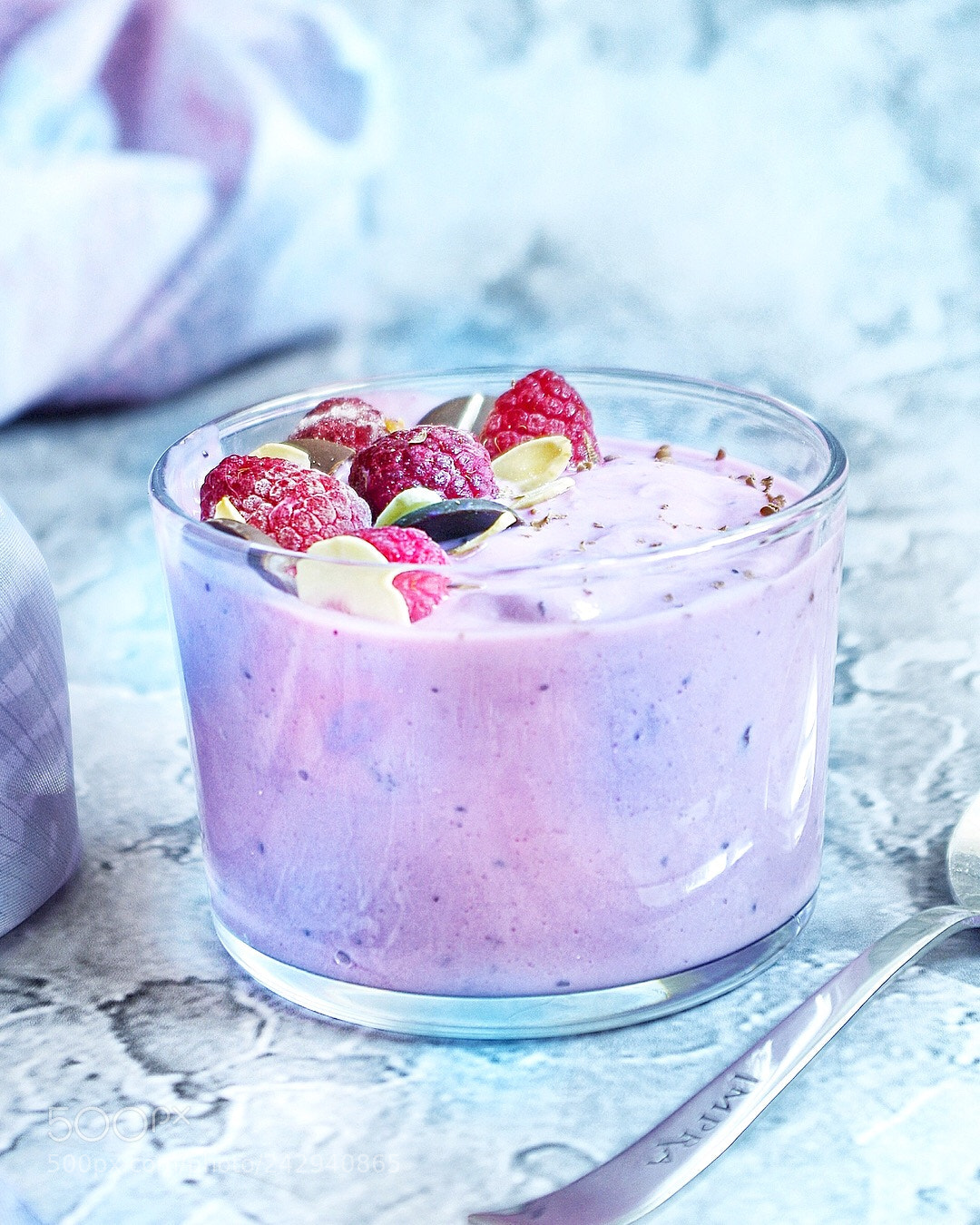 Pentax K-30 sample photo. Smoothies of blueberries photography
