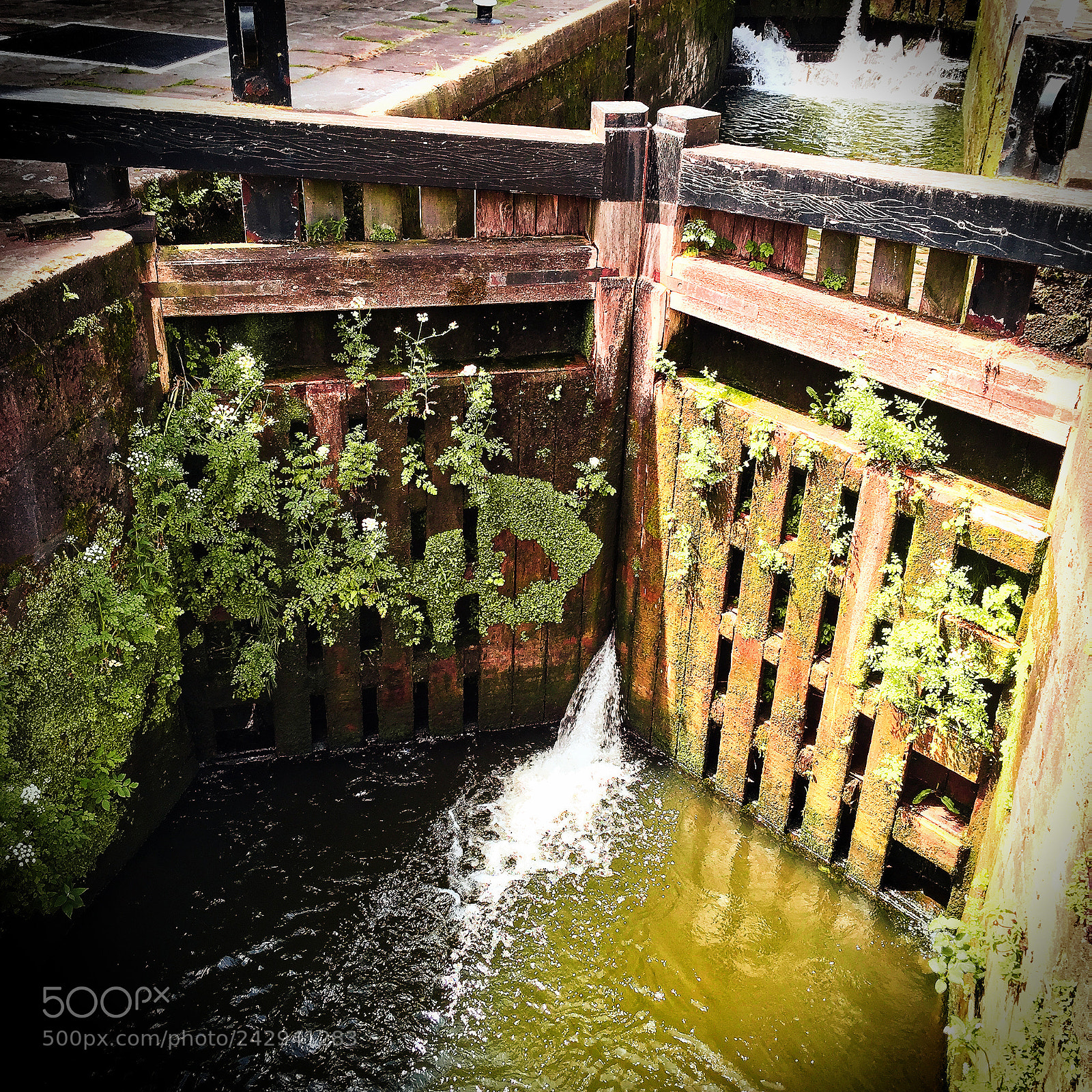Apple iPhone 6 Plus sample photo. Lock gates on the photography