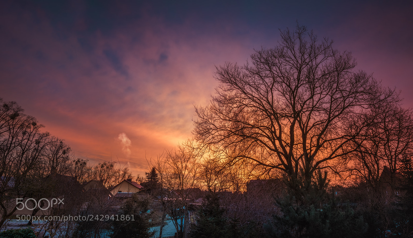 Nikon D810 sample photo. Sonnenaufgang von heute morgen photography