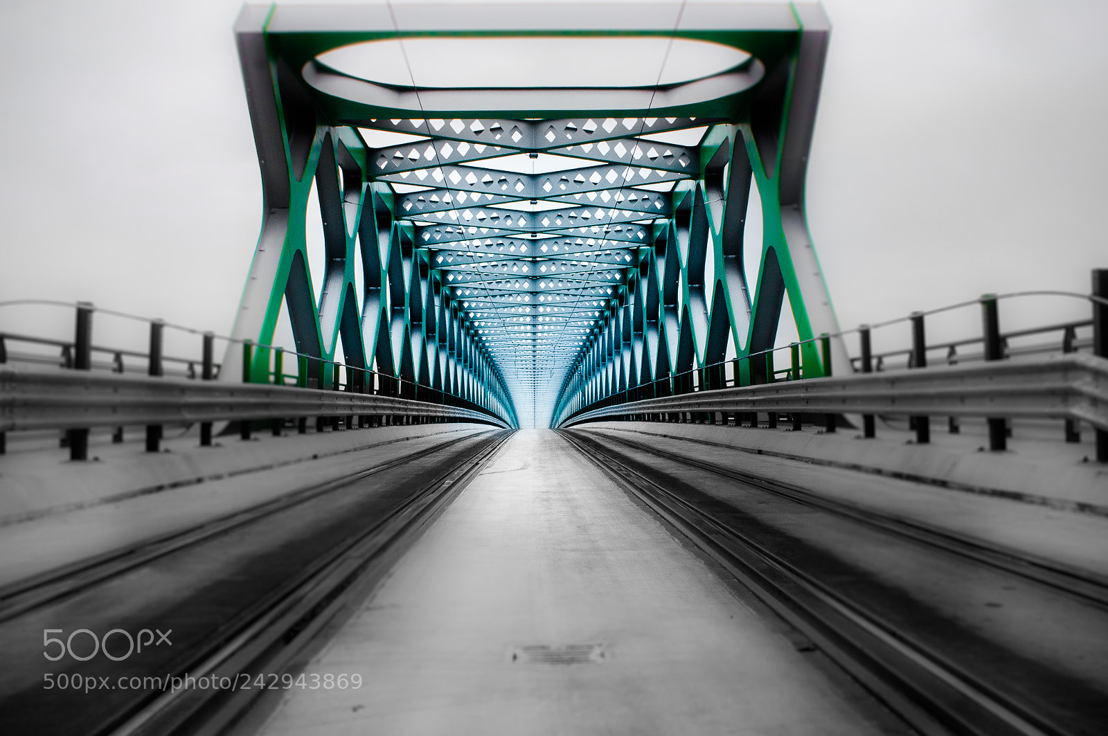 Nikon D90 sample photo. Tram bridge over river photography