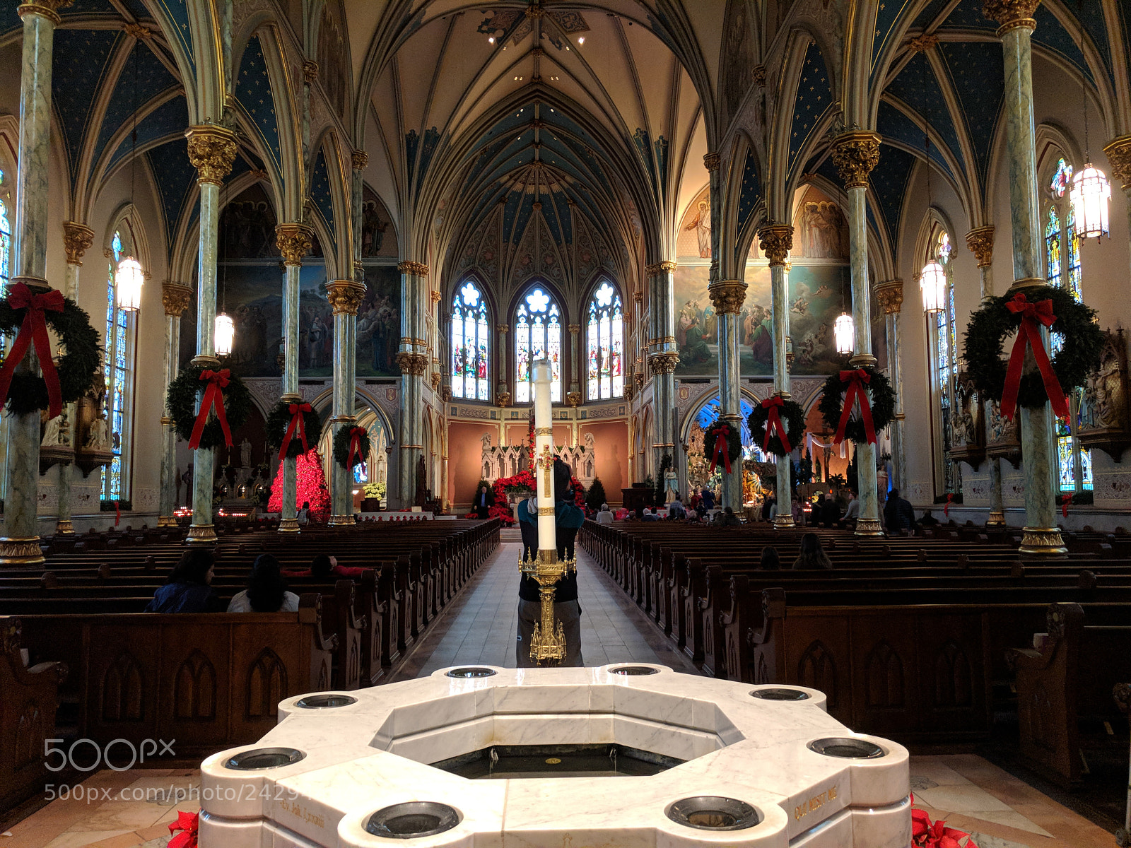 Google Pixel XL sample photo. Cathedral of st. john photography