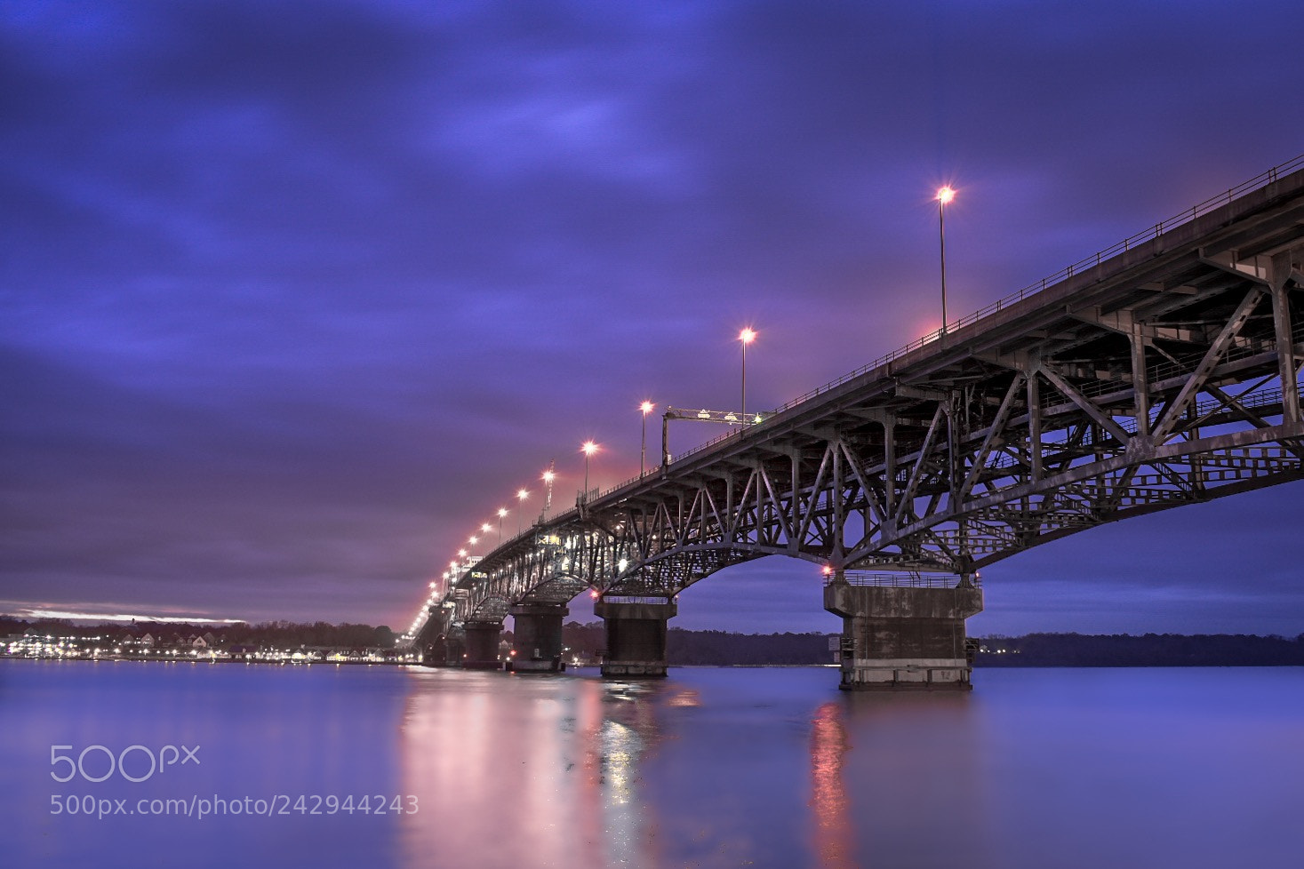 Nikon D3400 sample photo. Plum sky bridge photography
