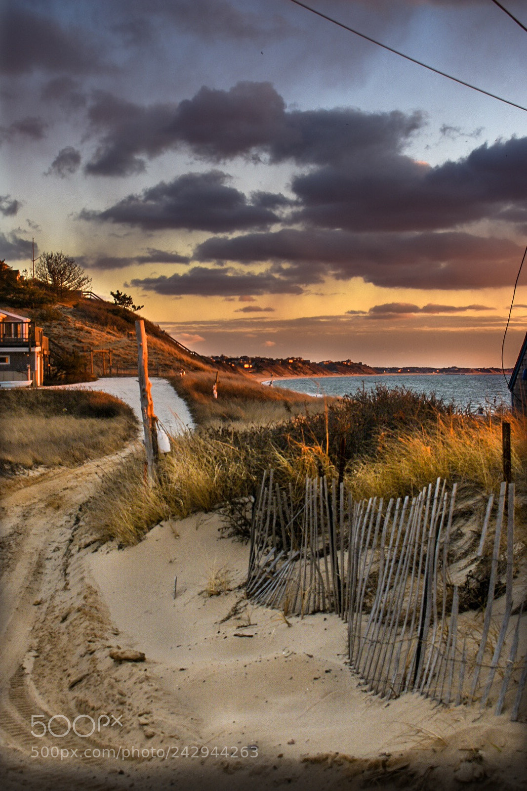 Nikon D3400 sample photo. Cape cod sunset photography