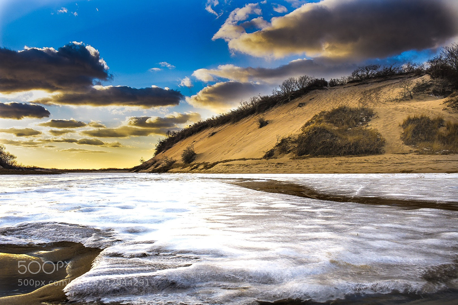 Nikon D3400 sample photo. Sunset dune photography