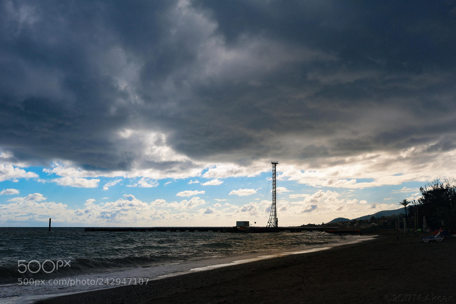 Canon EOS 760D (EOS Rebel T6s / EOS 8000D) sample photo. Anamur İskele sahili photography
