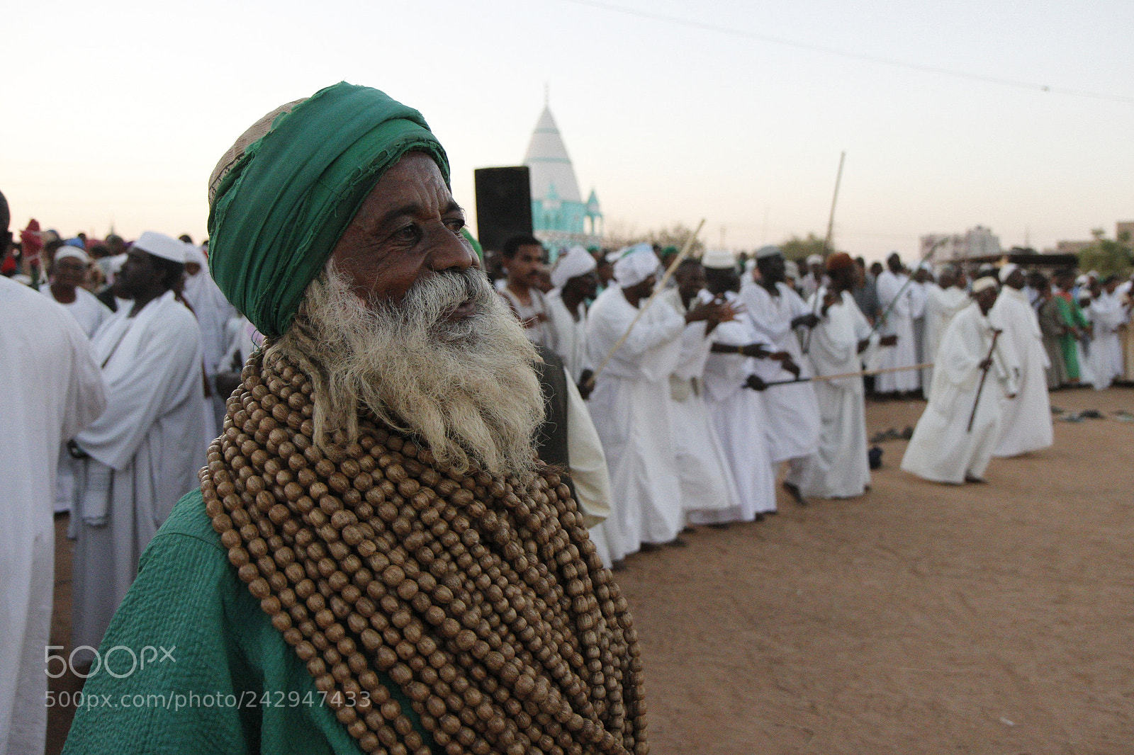 Canon EOS 7D sample photo. Old dervish with prayer photography