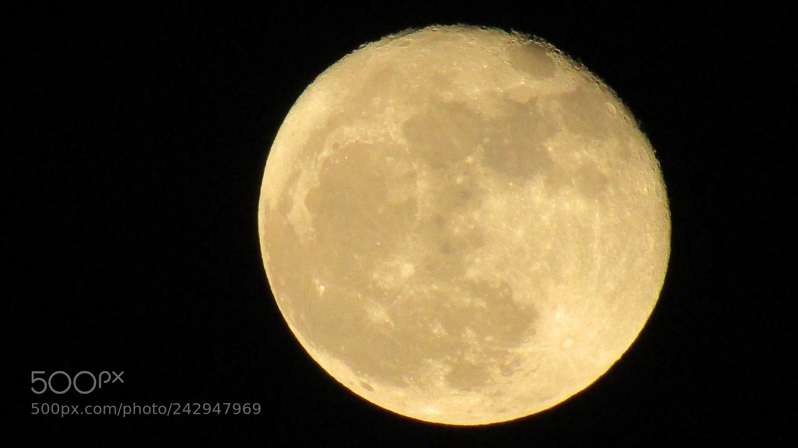 Canon PowerShot SX410 IS sample photo. The moon photography