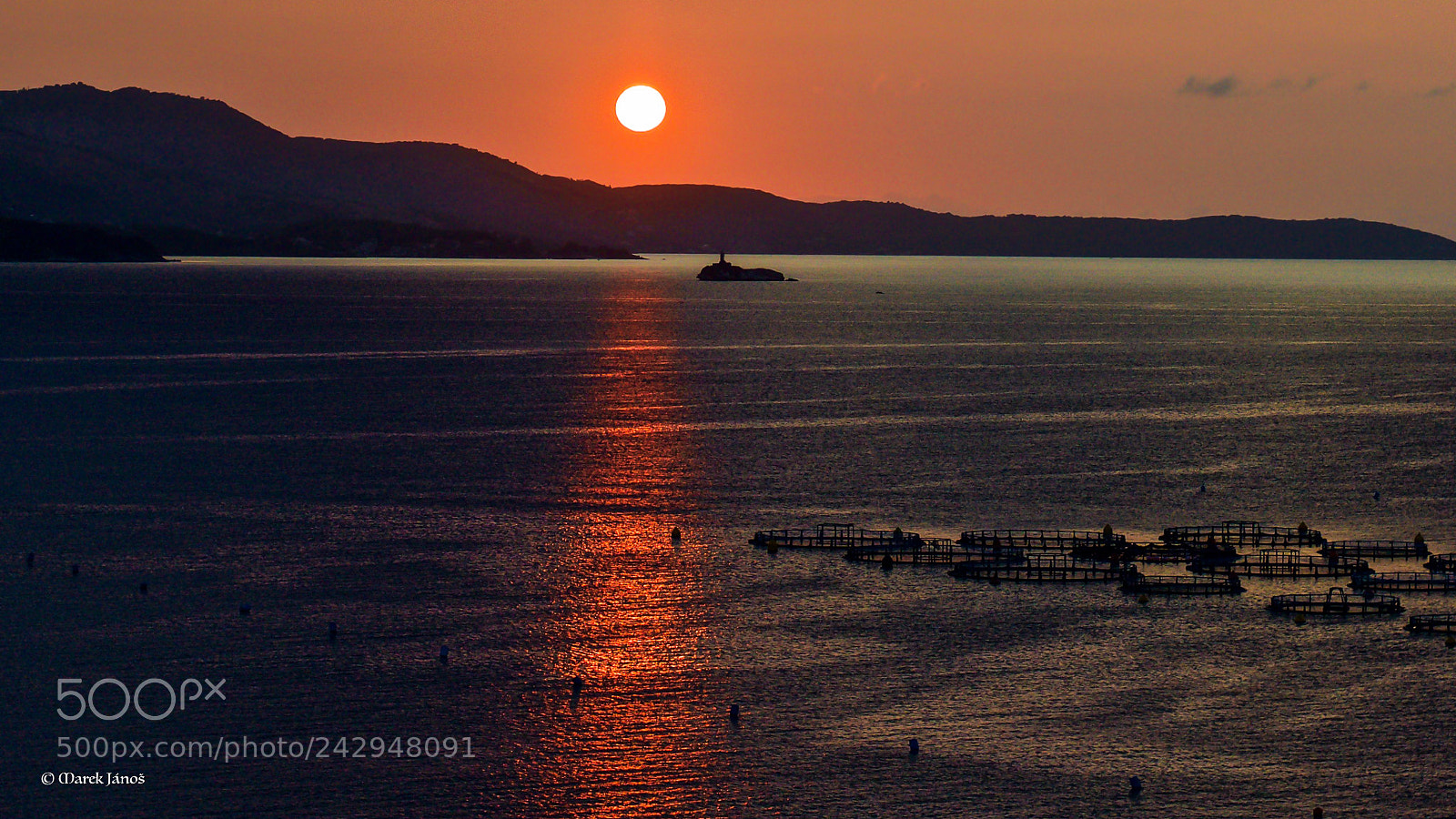 Nikon D800 sample photo. Sunset over corfu photography