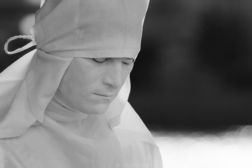 Nikon D3100 sample photo. Living statue photography
