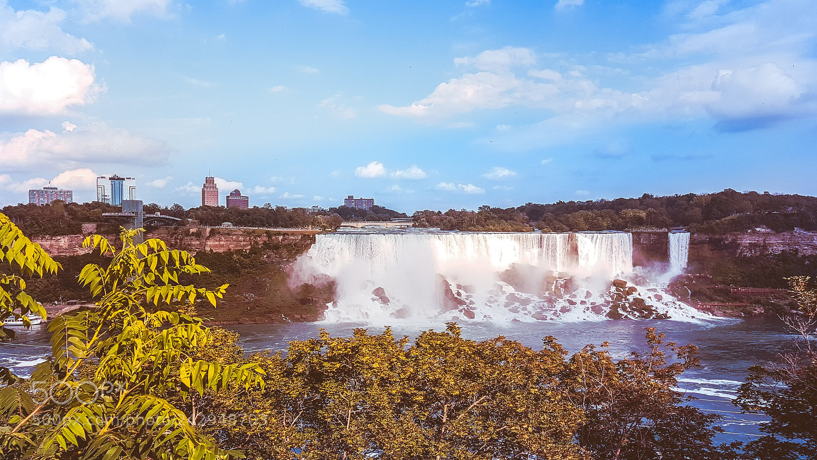 Samsung Galaxy S7 Edge sample photo. Niagara falls us side photography