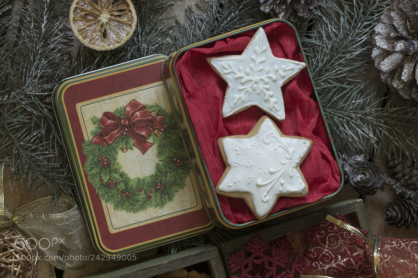 Canon EOS 60D sample photo. Christmas gingerbread cookies photography