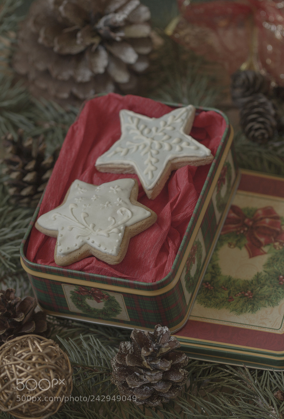 Canon EOS 60D sample photo. Christmas gingerbread cookies photography