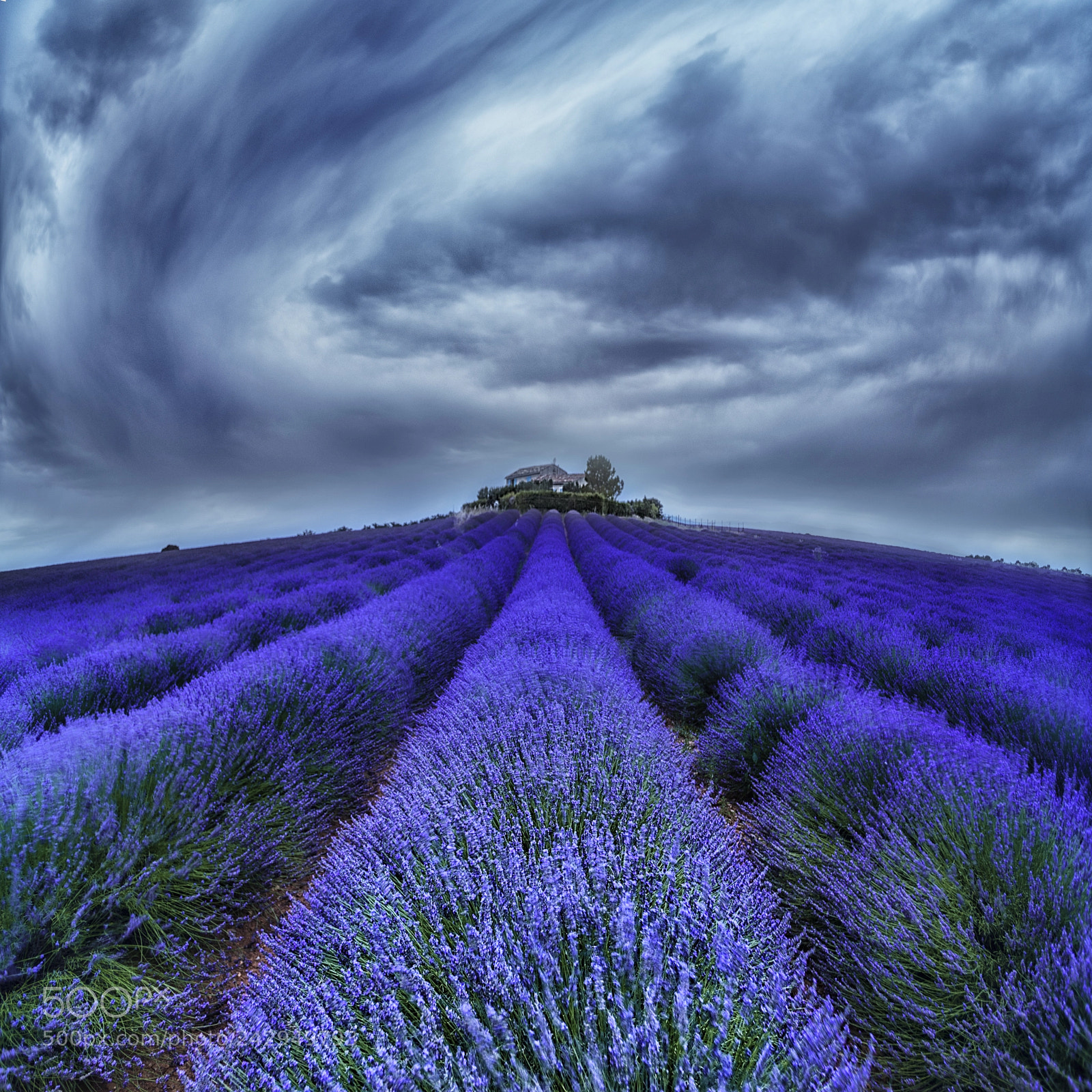 Nikon D610 sample photo. Clouds over provence in photography