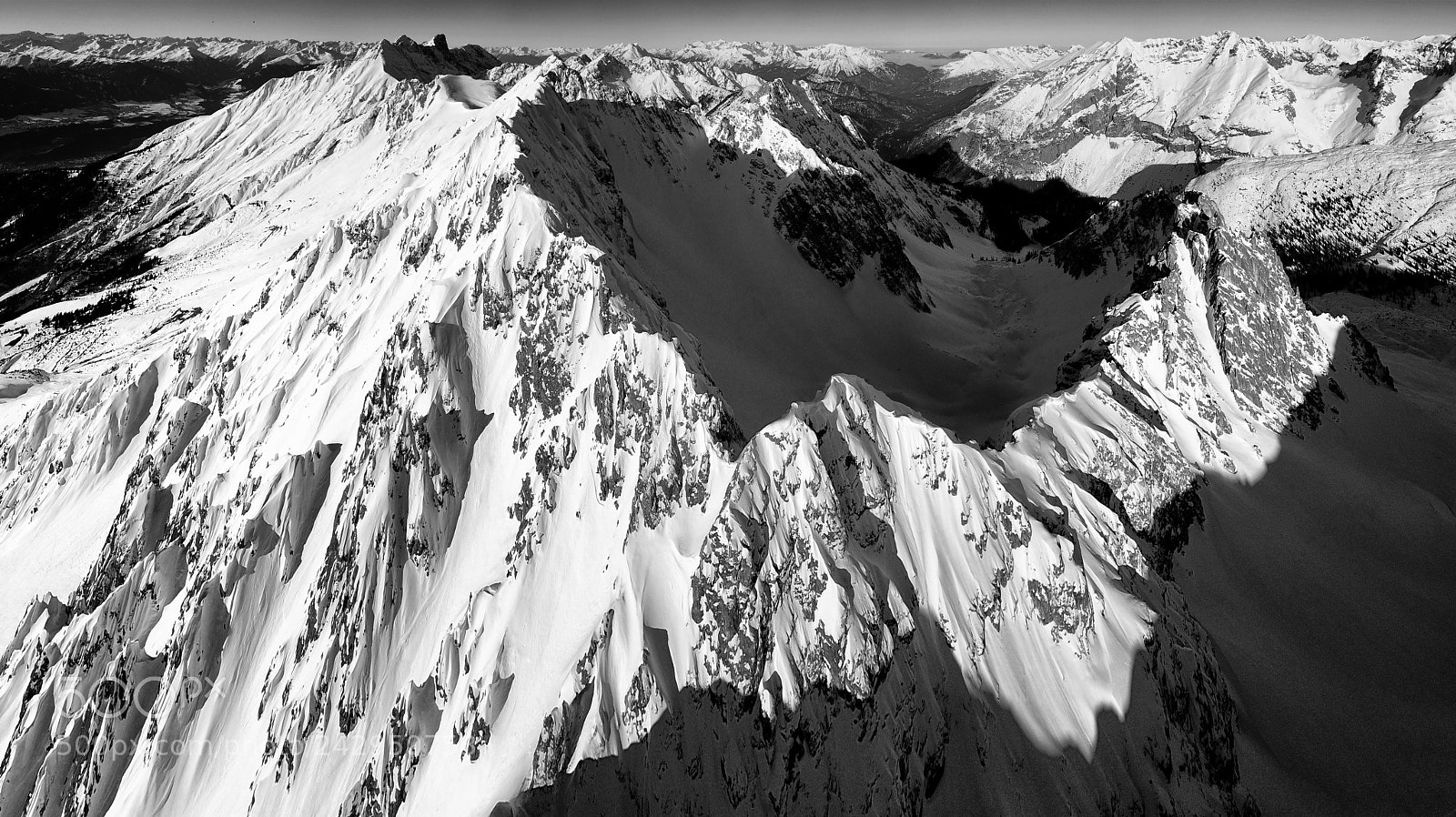 DJI FC220 sample photo. Hafelekarspitze photography