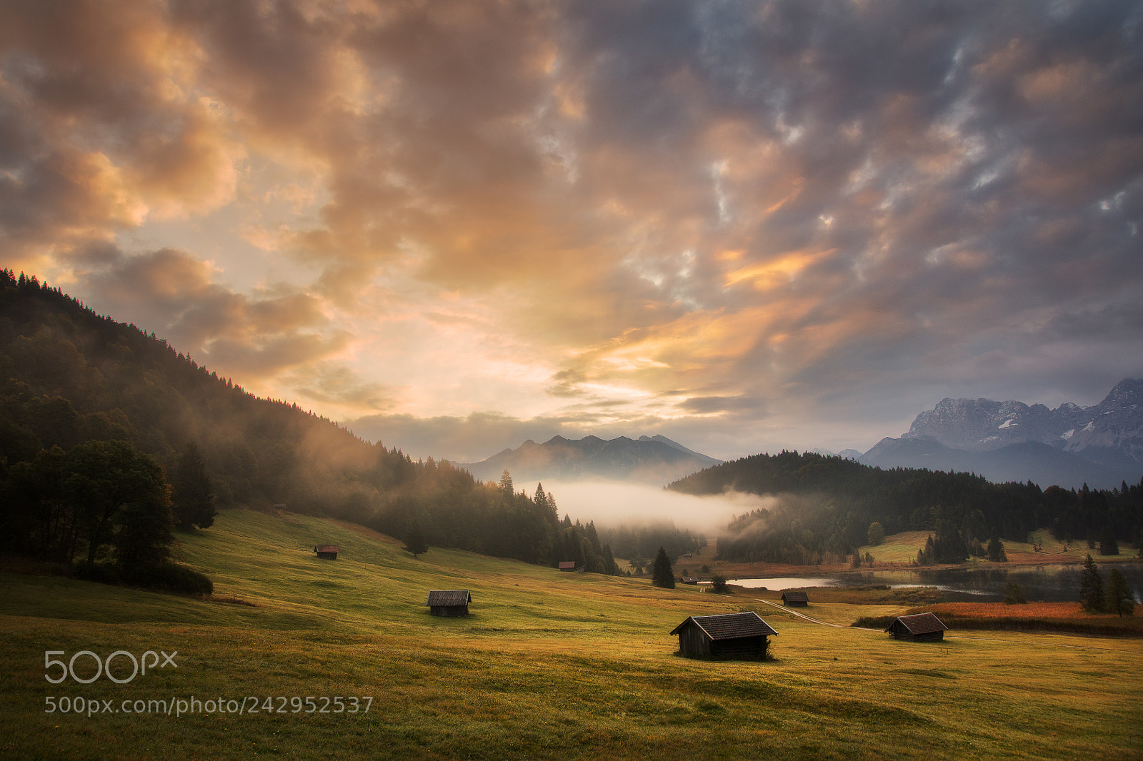 Canon EOS 5DS sample photo. Geroldsee sunrise photography