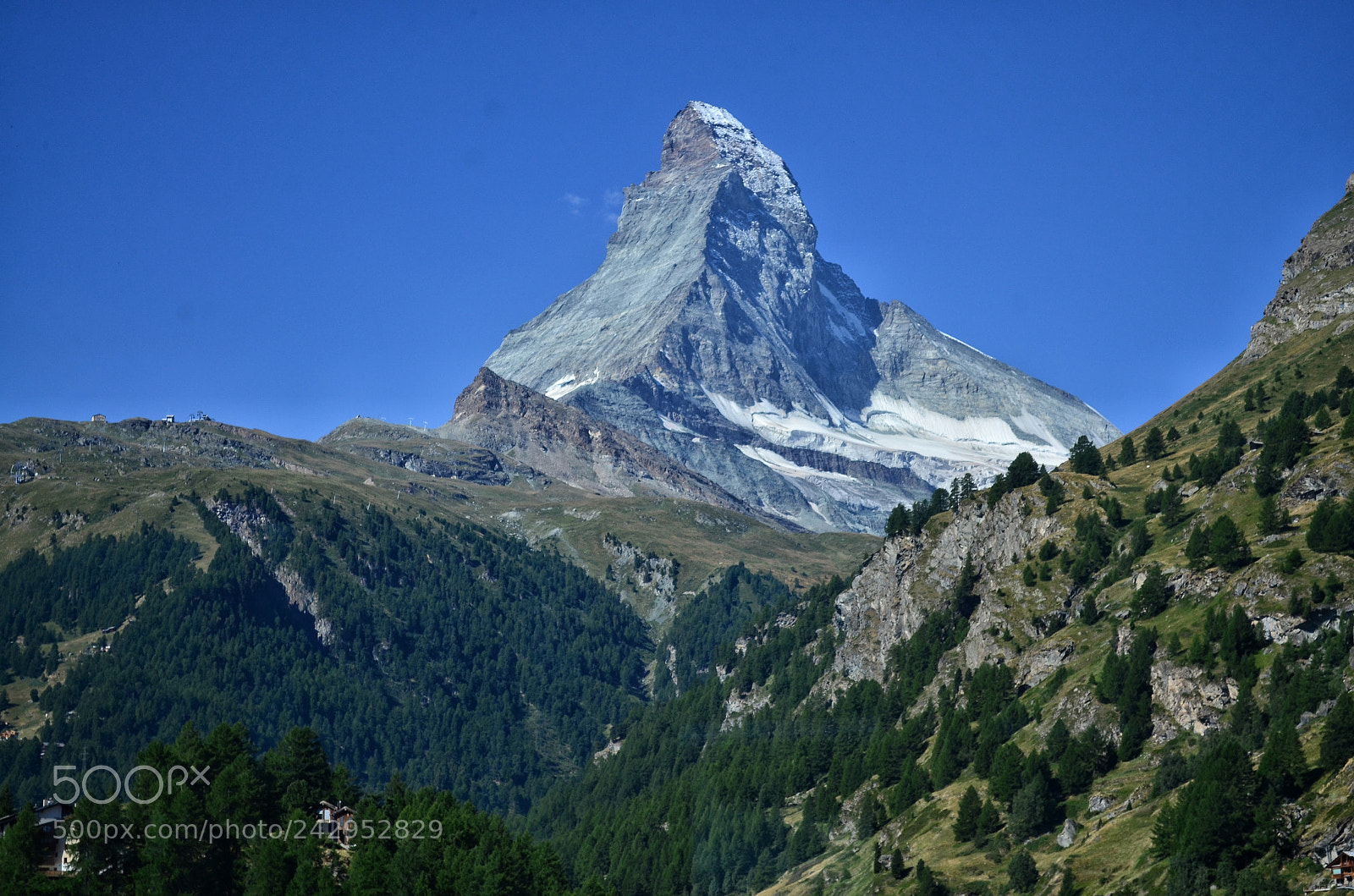 Nikon D5100 sample photo. Naked matterhorn photography