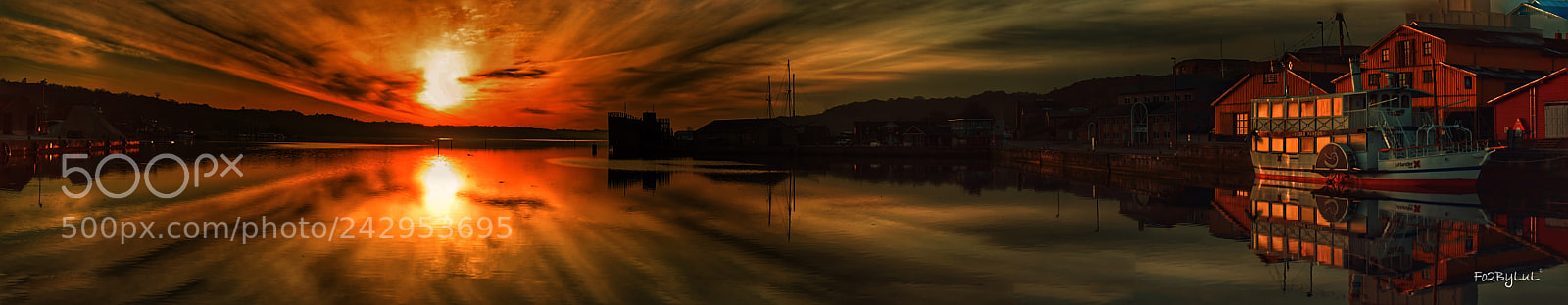Nikon D5500 sample photo. Hobro havn photography