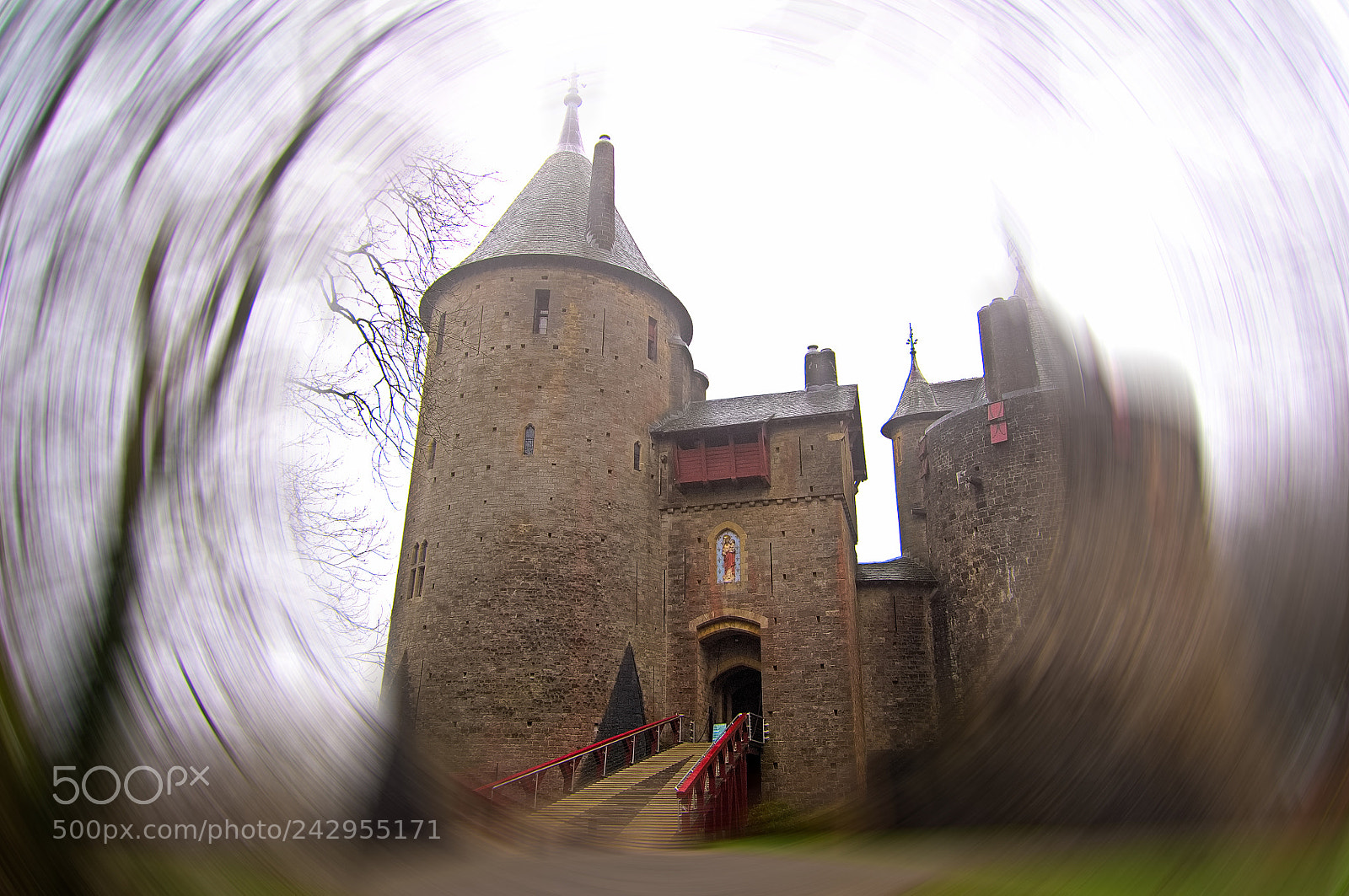Nikon D2X sample photo. Castell coch (red castle) photography