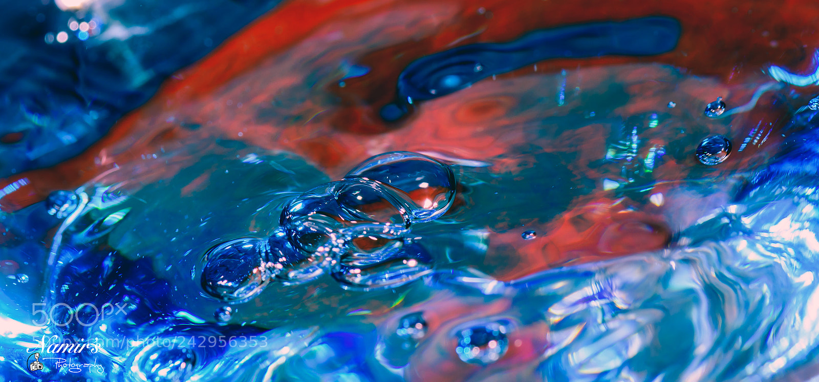 Nikon D500 sample photo. Macro liquid art! photography