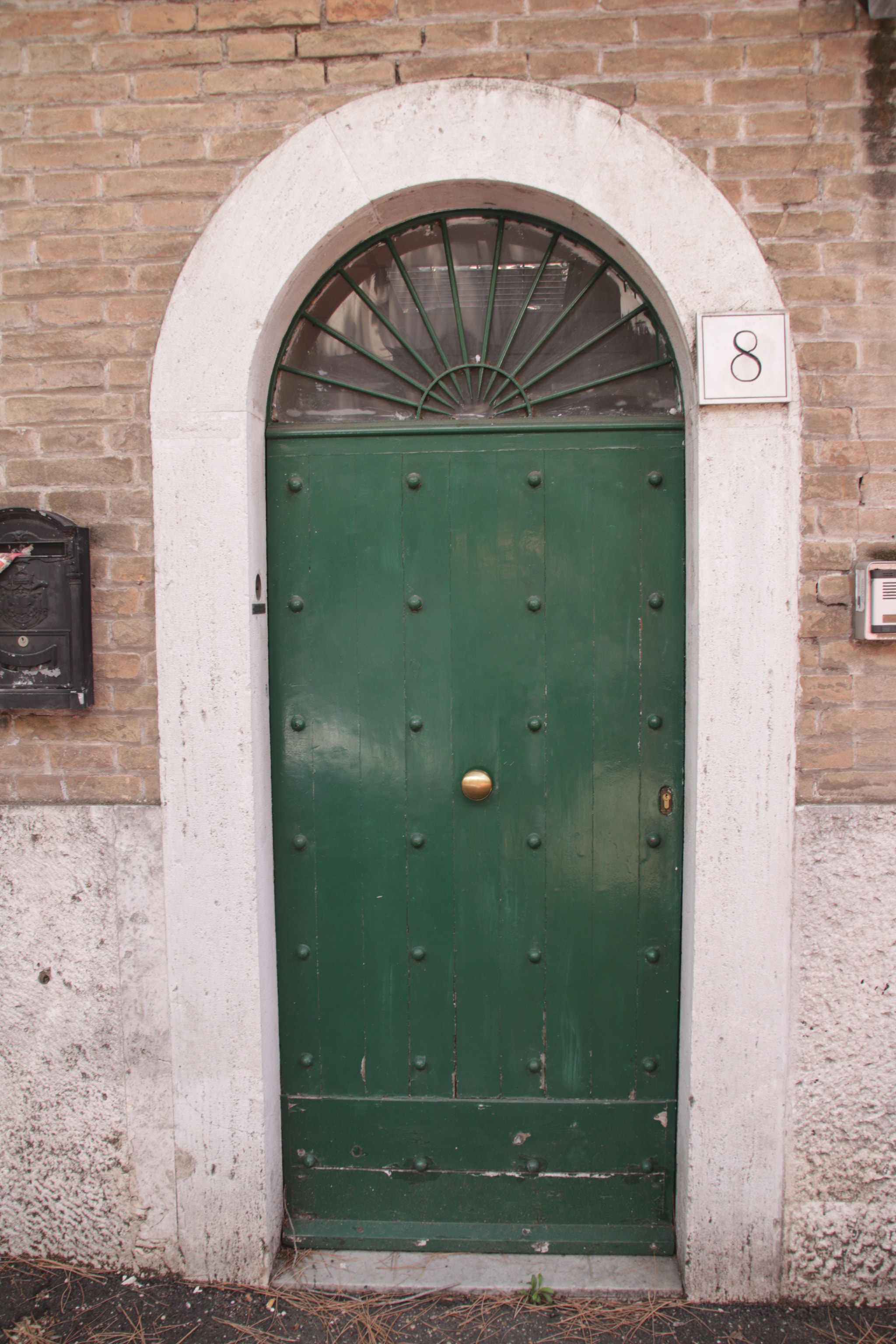 Canon EOS 760D (EOS Rebel T6s / EOS 8000D) + Sigma 18-200mm f/3.5-6.3 DC OS sample photo. The green door photography