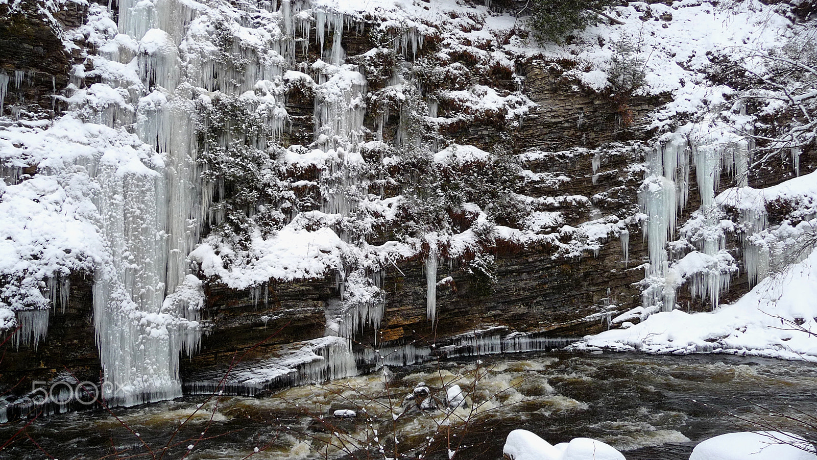 Panasonic Lumix DMC-TZ4 sample photo. Saint charles river canyon photography