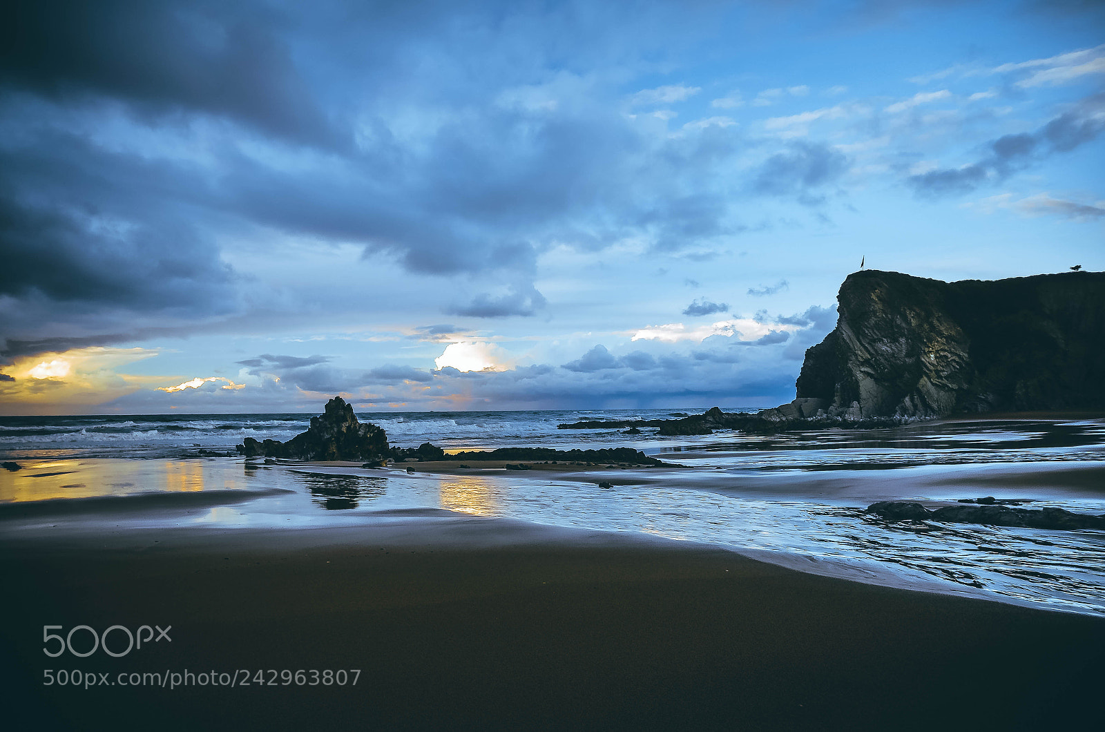 Nikon D5100 sample photo. Sopelana sunset photography