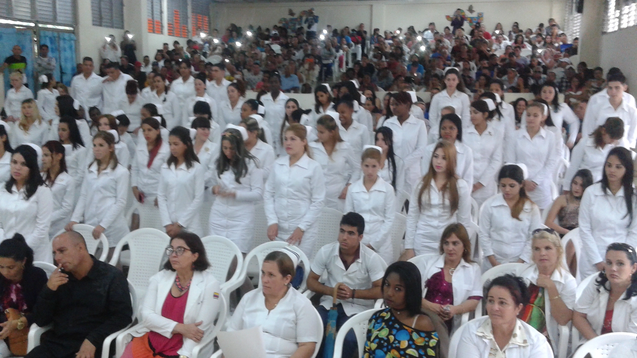 Samsung Galaxy Core sample photo. Gradúa la ucmvc enfermeros para el servicio salud photography