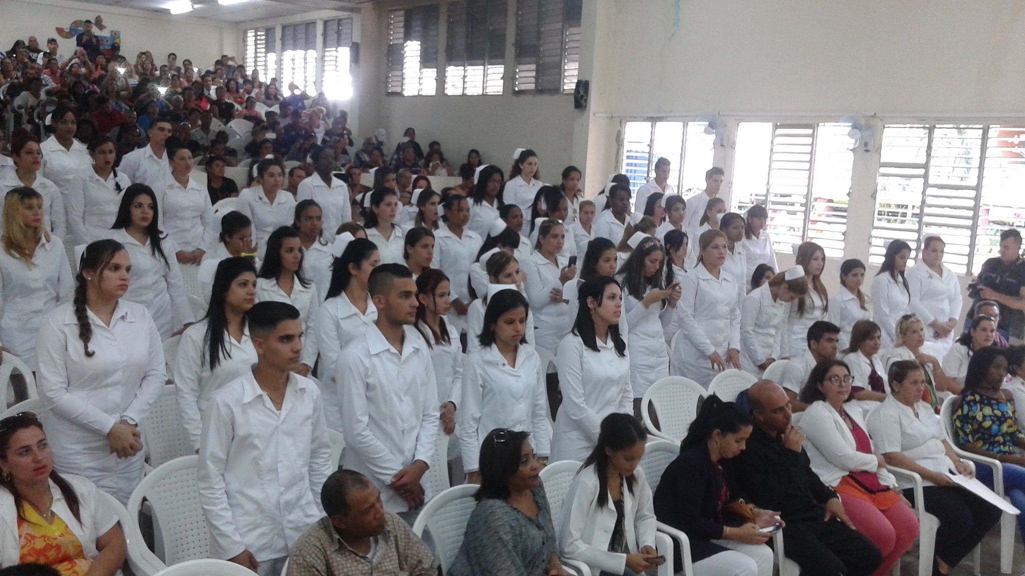 Samsung Galaxy Core sample photo. Gradúa la ucmvc enfermeros para el servicio salud photography