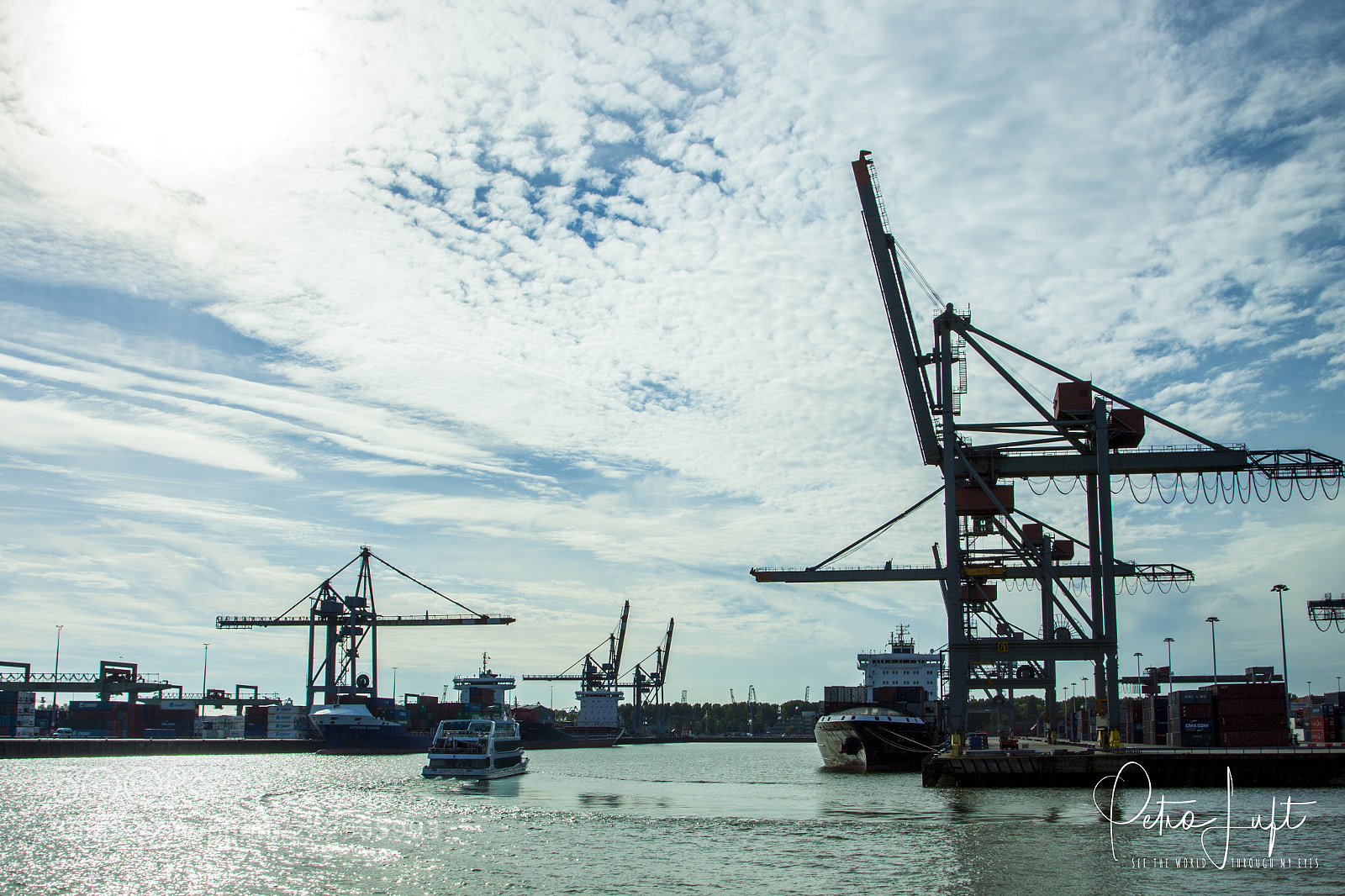 Canon EOS 50D sample photo. Rotterdam harbor photography