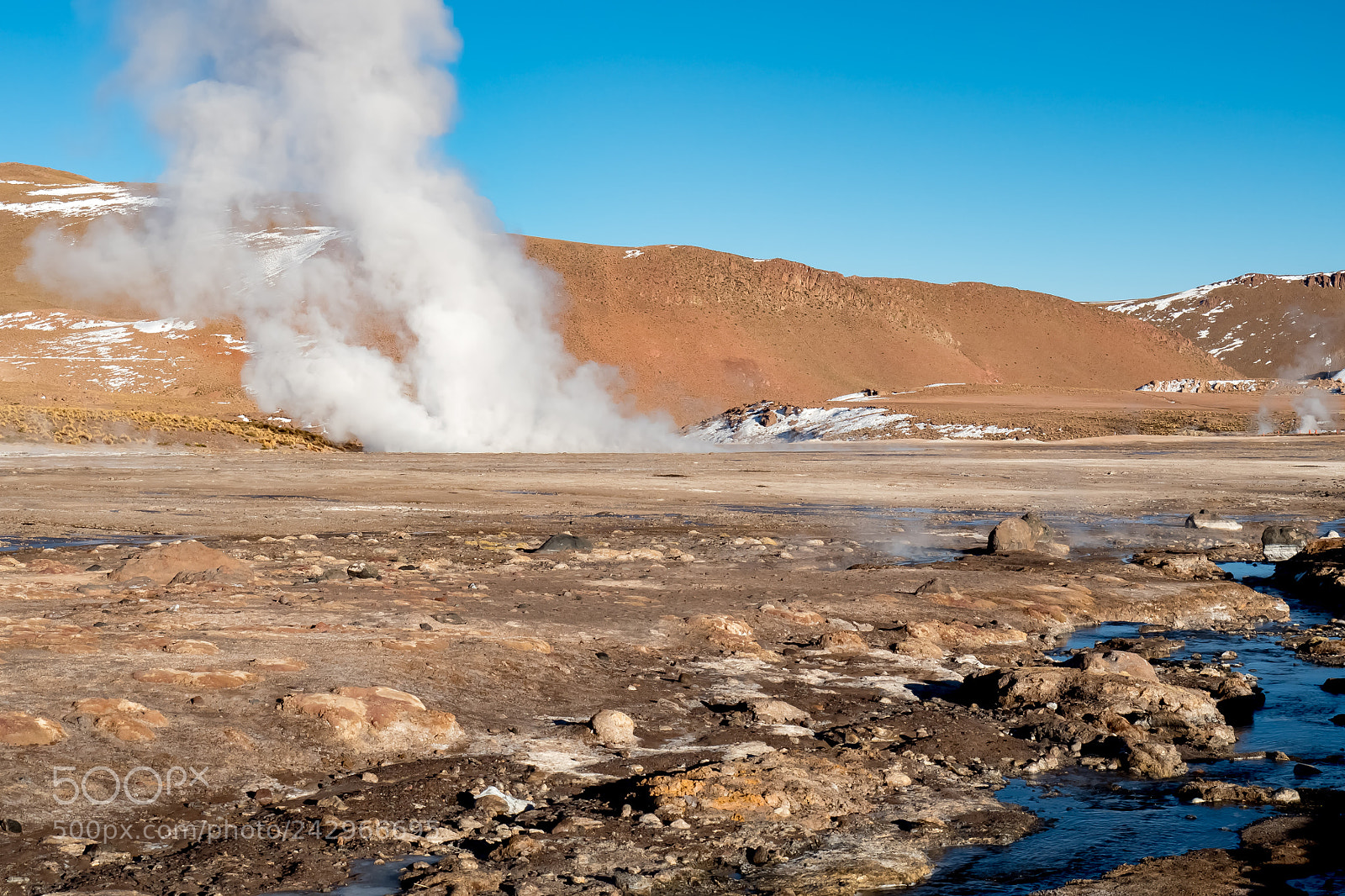 Olympus OM-D E-M5 II sample photo. El tatio geysers photography