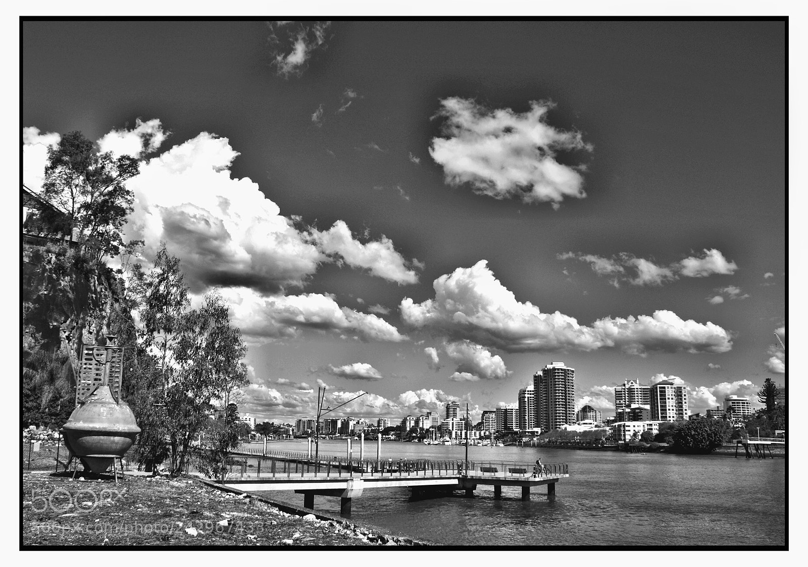 Sony Alpha DSLR-A200 sample photo. Brisbane: the river photography