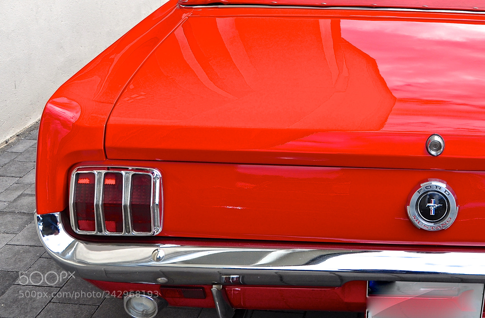 Nikon D90 sample photo. Ford mustang in red photography